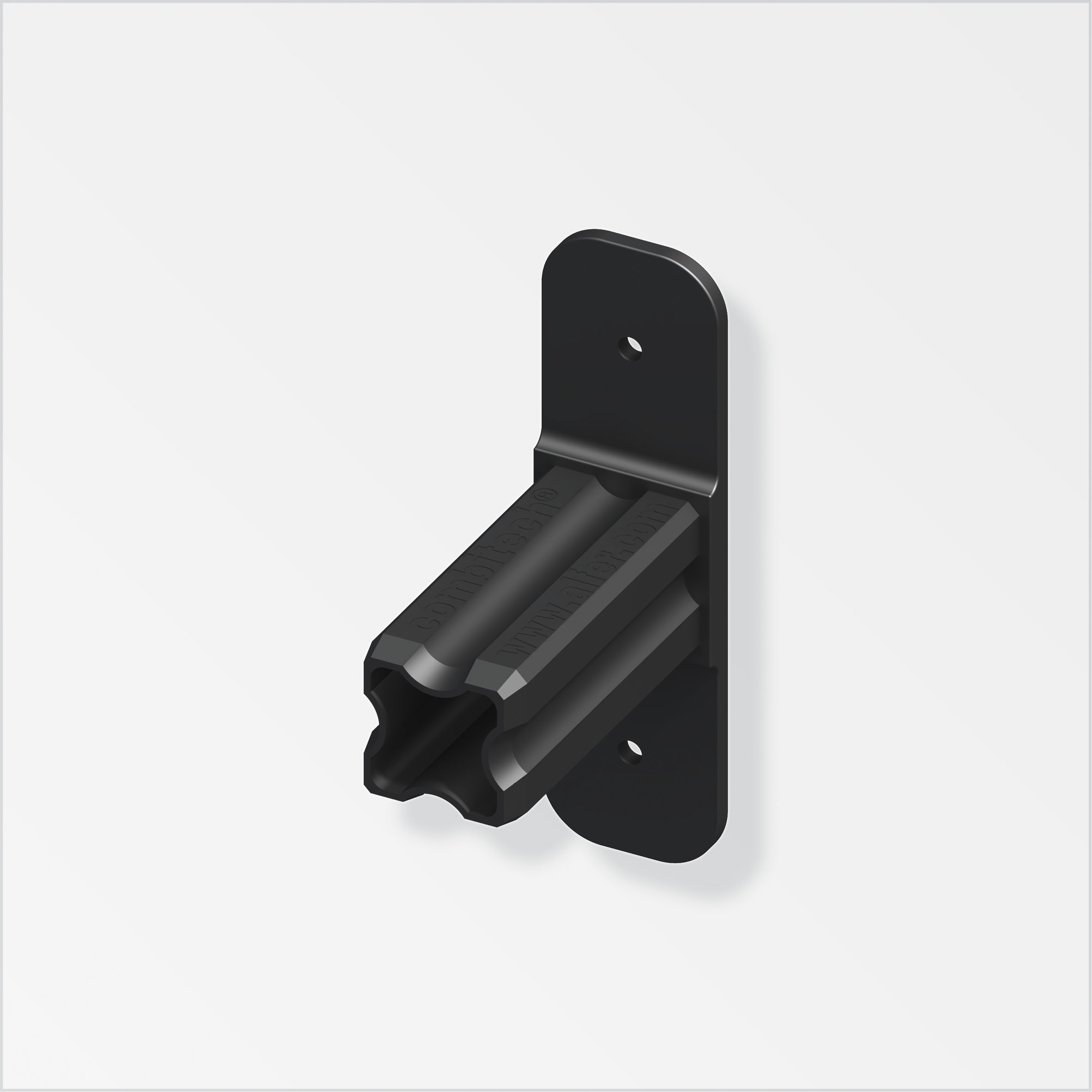 Alfer Connect-Flanschverbinder 23,5 mm, schwarz