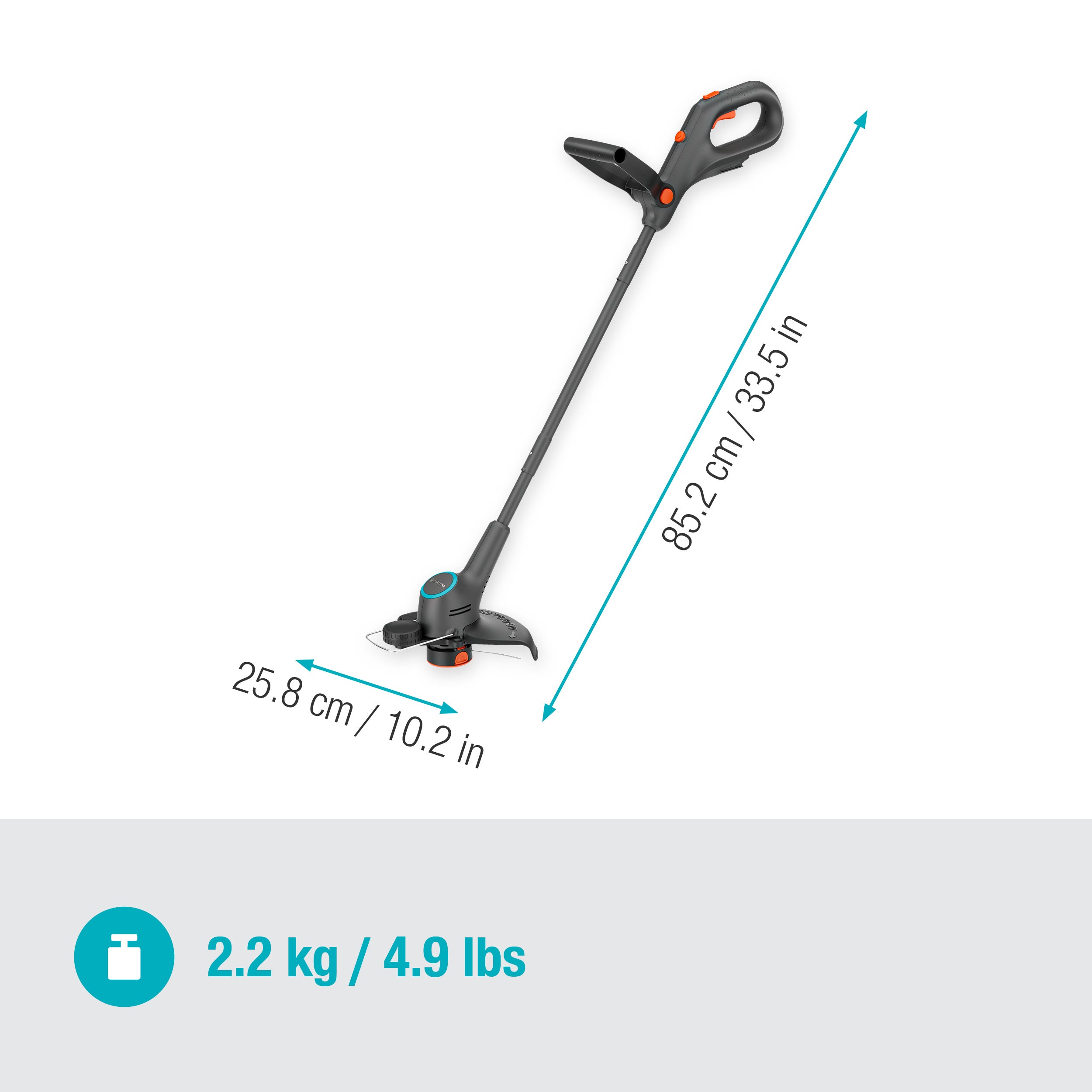 Gardena Akku-Trimmer EasyTrim 25/18V P4A solo Gardena Akku-Trimmer EasyTrim 25/18V P4A solo