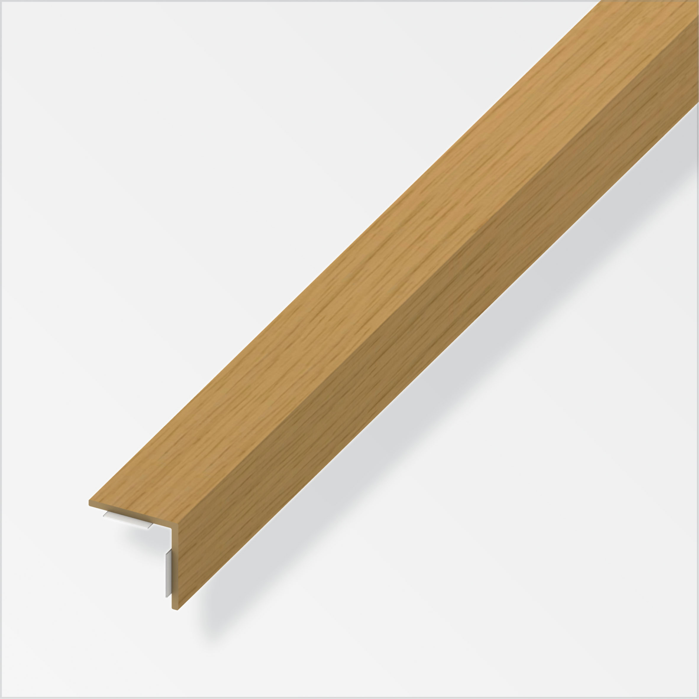 644256_Winkel-gleichschenklig Alfer Winkel 20 x 20 x 1 mm, eiche hell