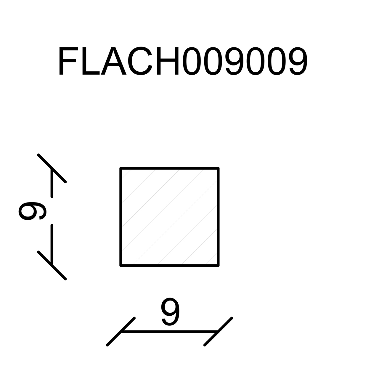 544232-Querschnitt Neuhofer Flachleiste, Fichte/Kiefer astrein roh