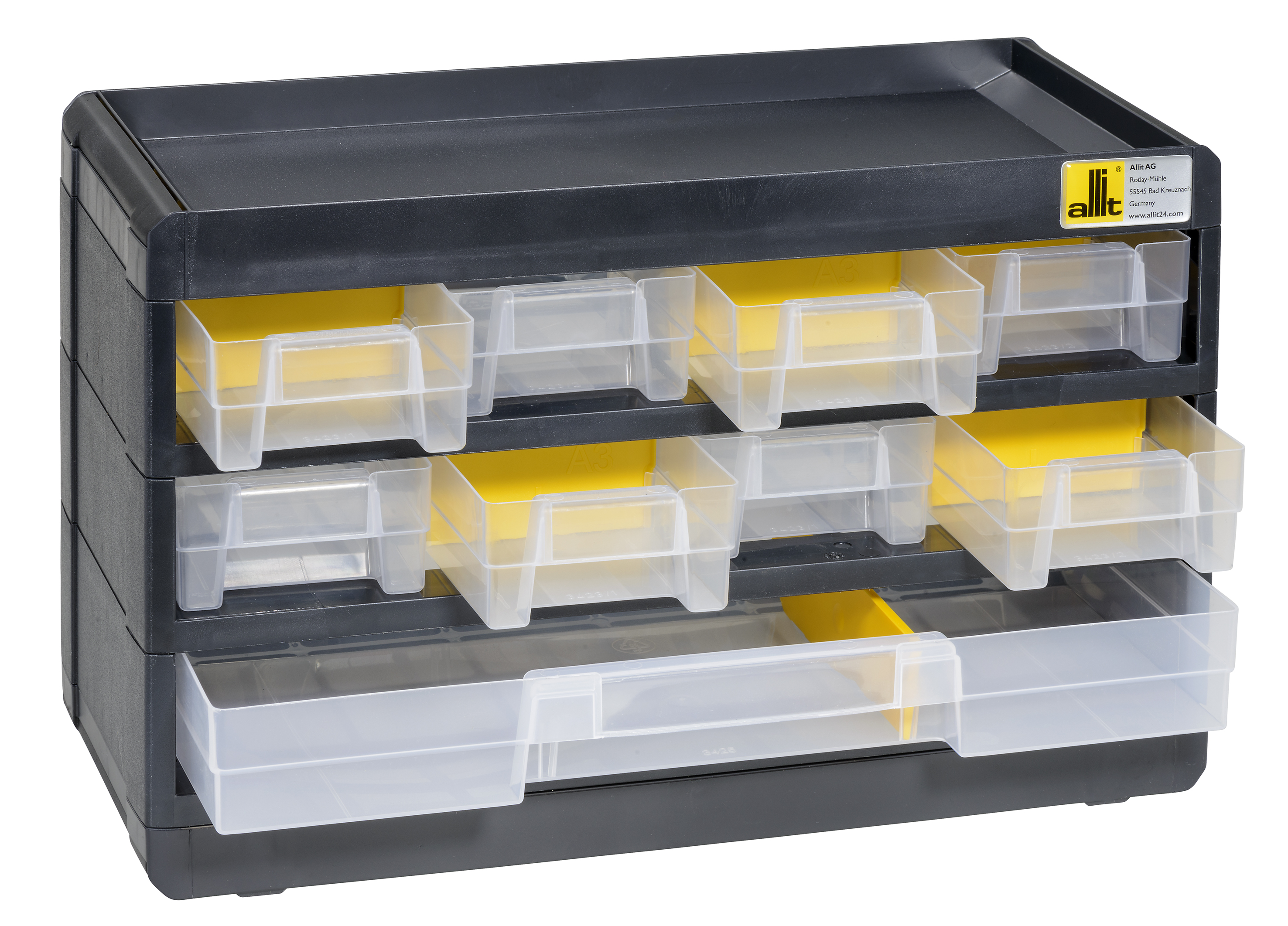 458080 Allit Kleinteilemagazin VarioPlus Basic 19