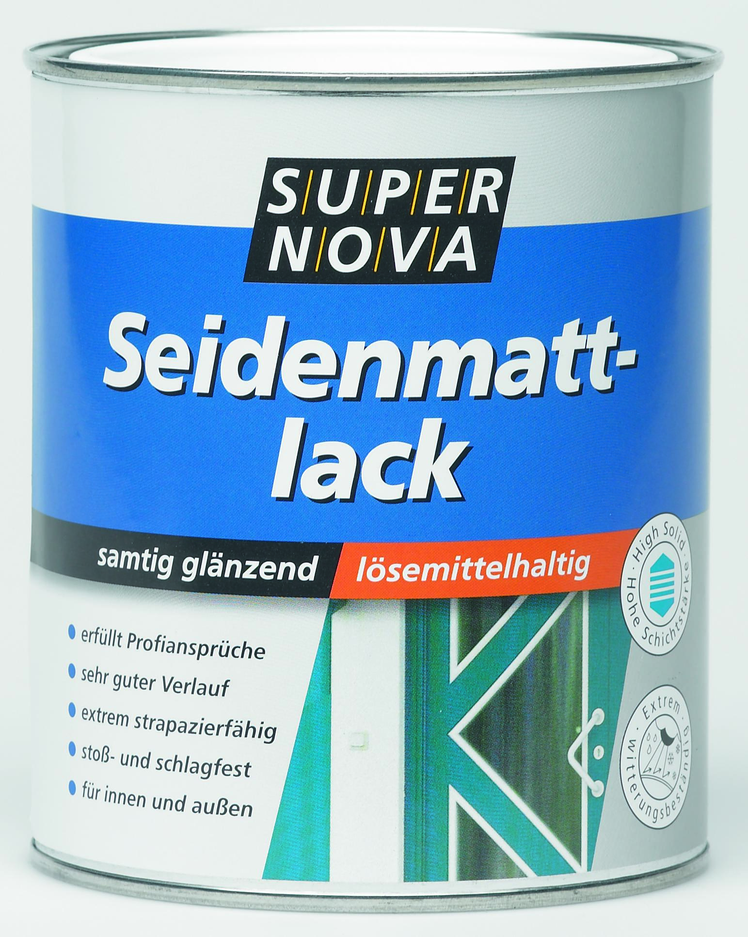 Super Nova Seidenmattlack, Nussbraun