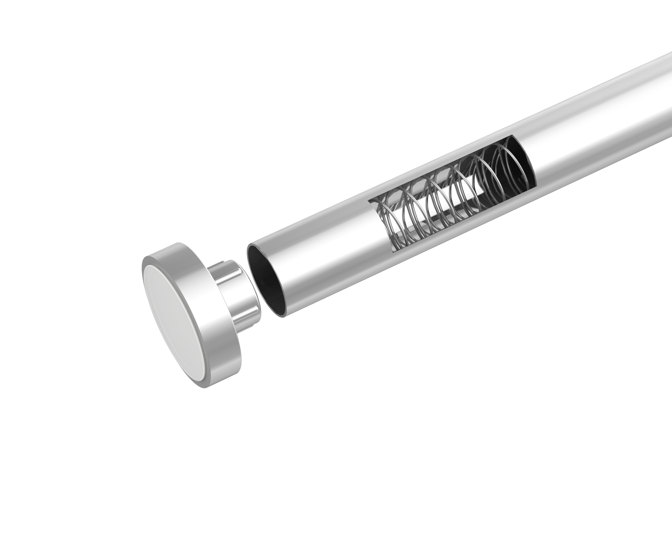 Schöner Wohnen Teleskop Duschstange Obleon, 70-115 cm, chrom