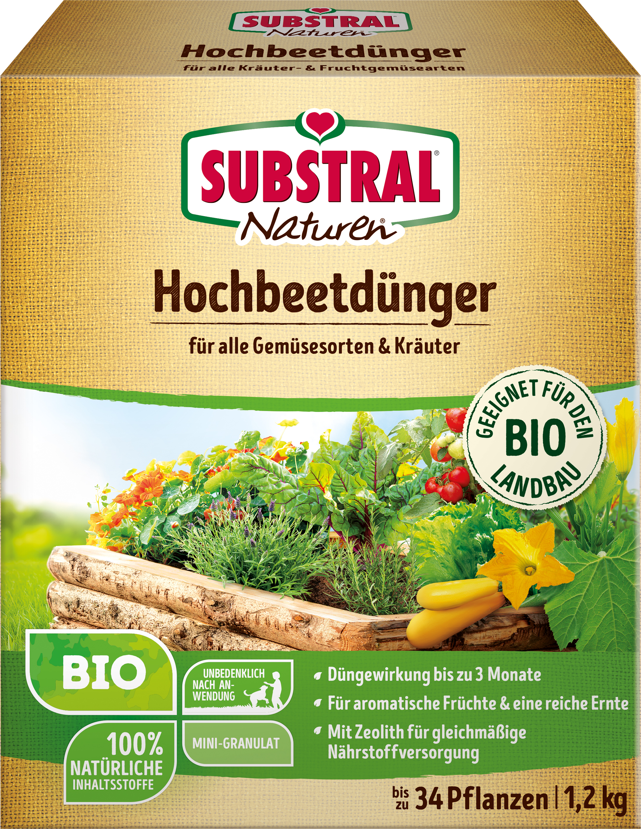 Substral Naturen Hochbeet Dünger - 1,2 kg Substral Naturen Hochbeet Dünger - 1,2 kg