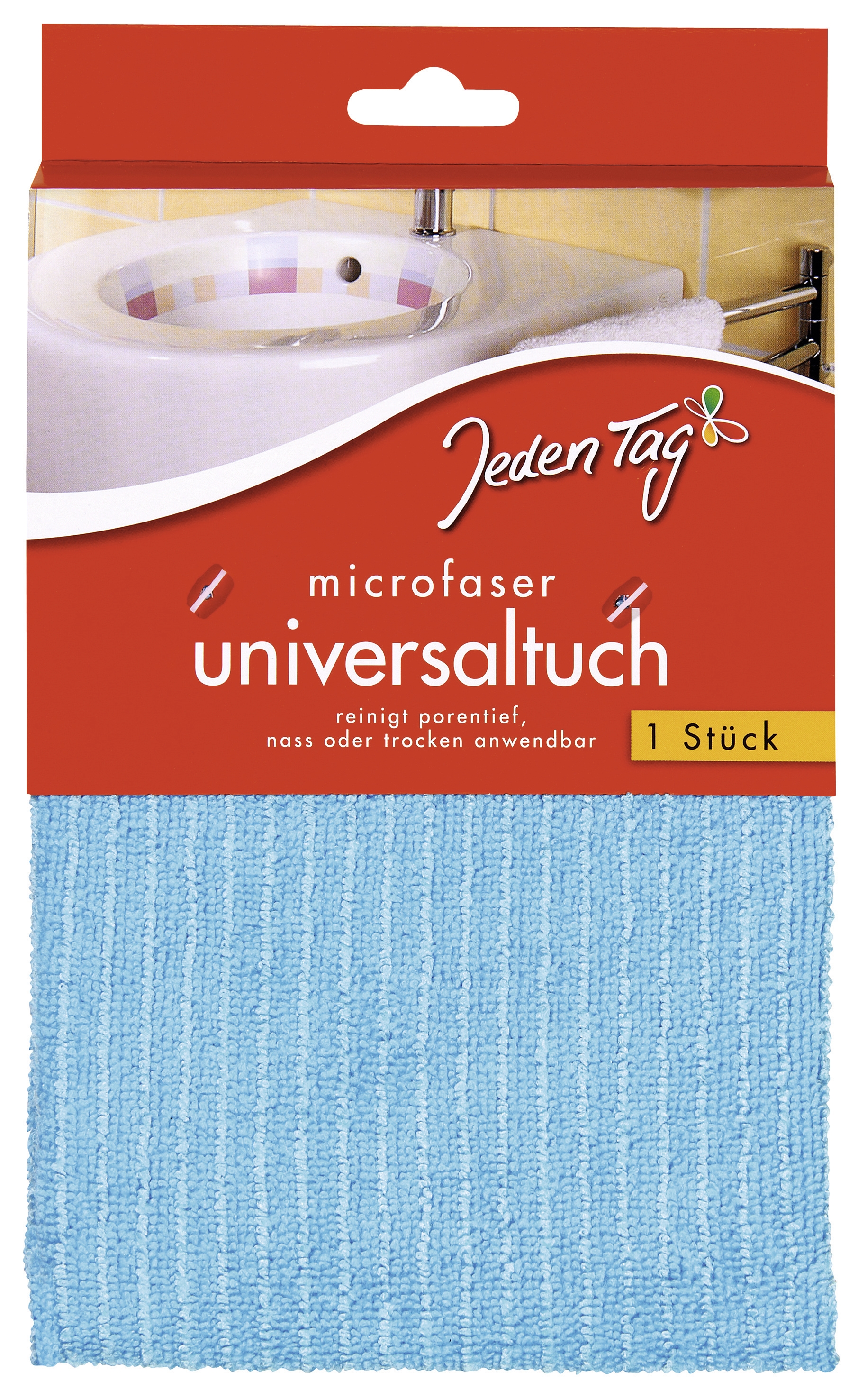 550451_805816 JEDEN TAG MICROFASERTUCH UNIVERSAL 40X40CM 1S