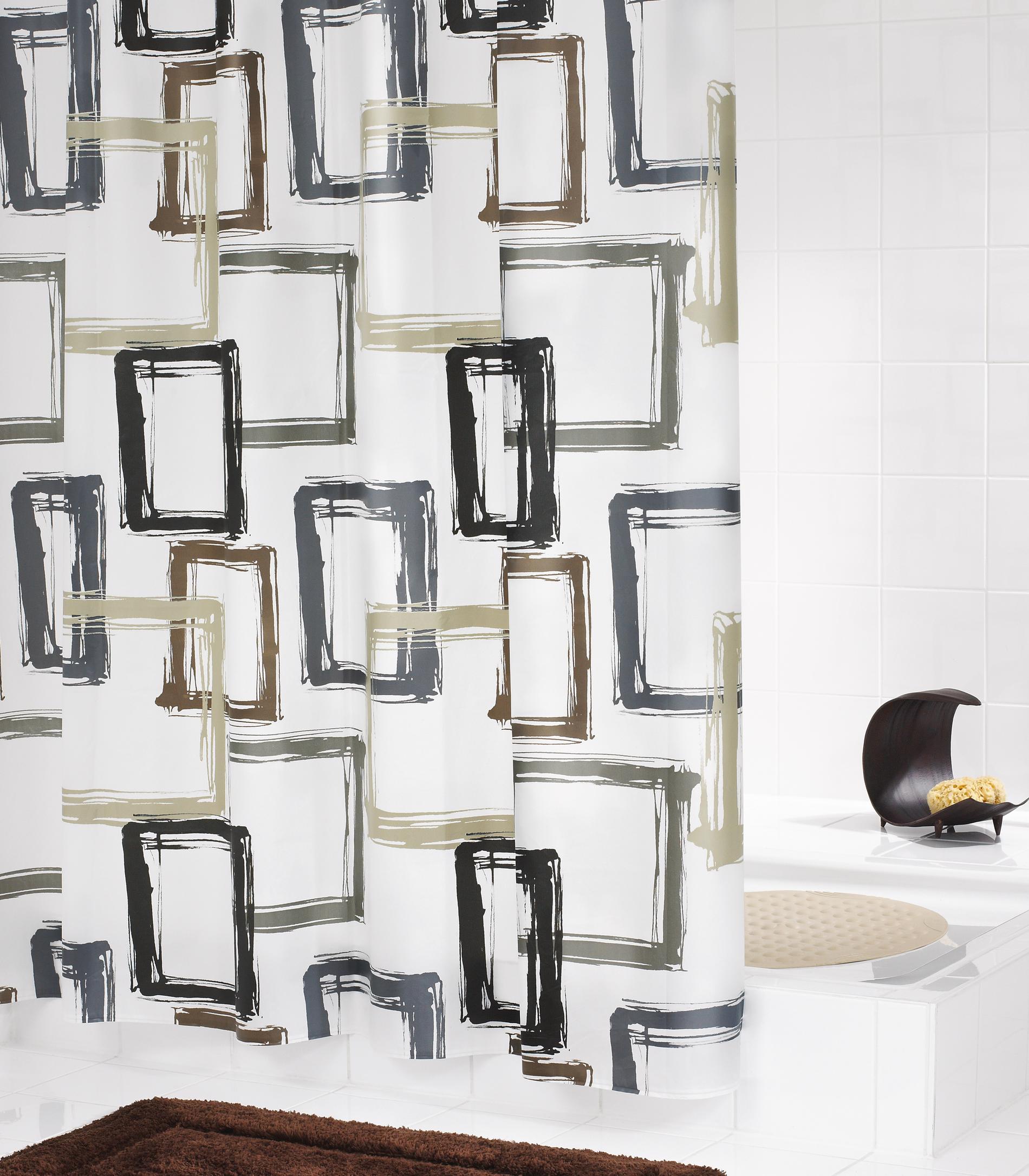 382810-2   FOLIE-DUSCHVORHANG  180X200 CM  PATTERN