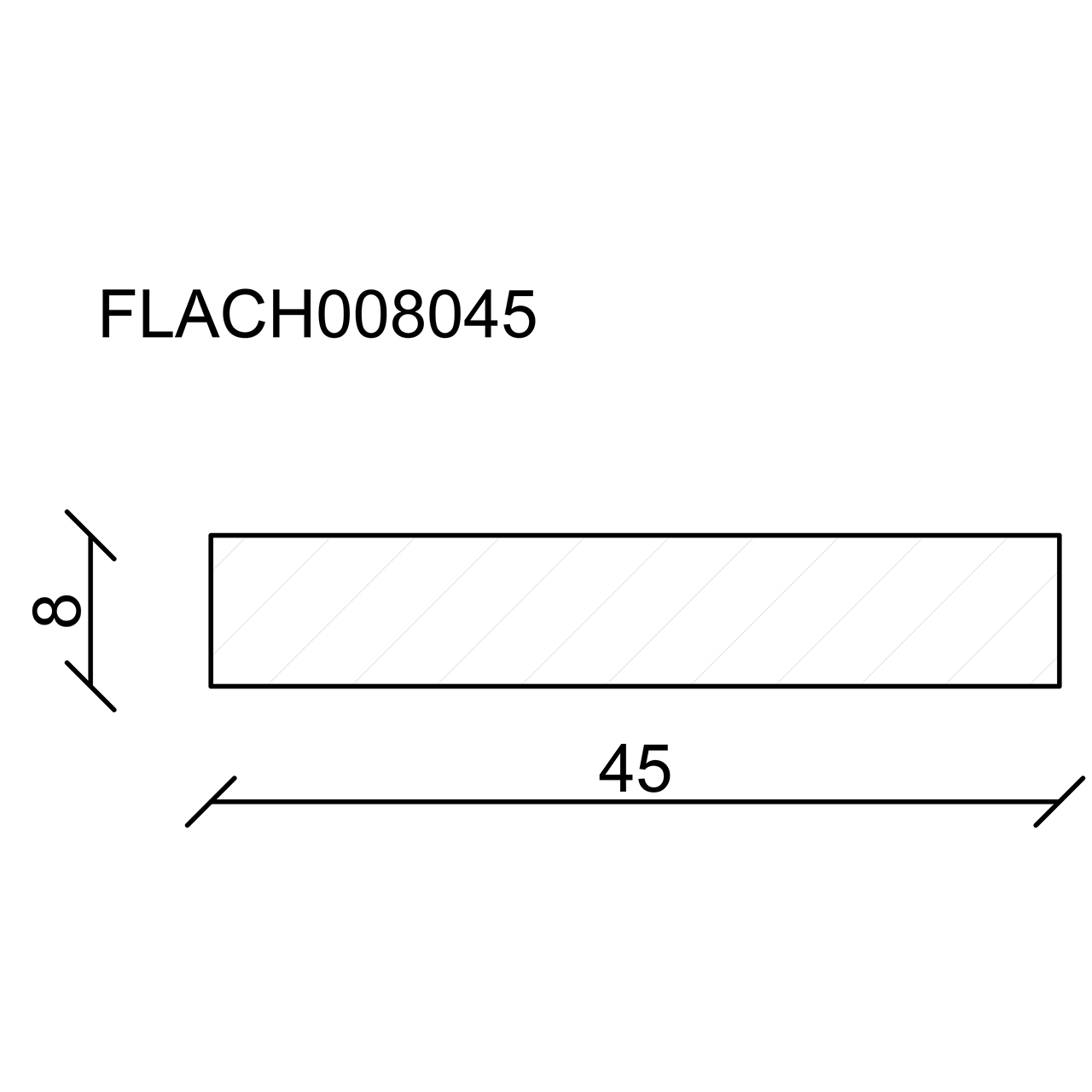 544134-Querschnitt Neuhofer Flachleiste, Buche roh