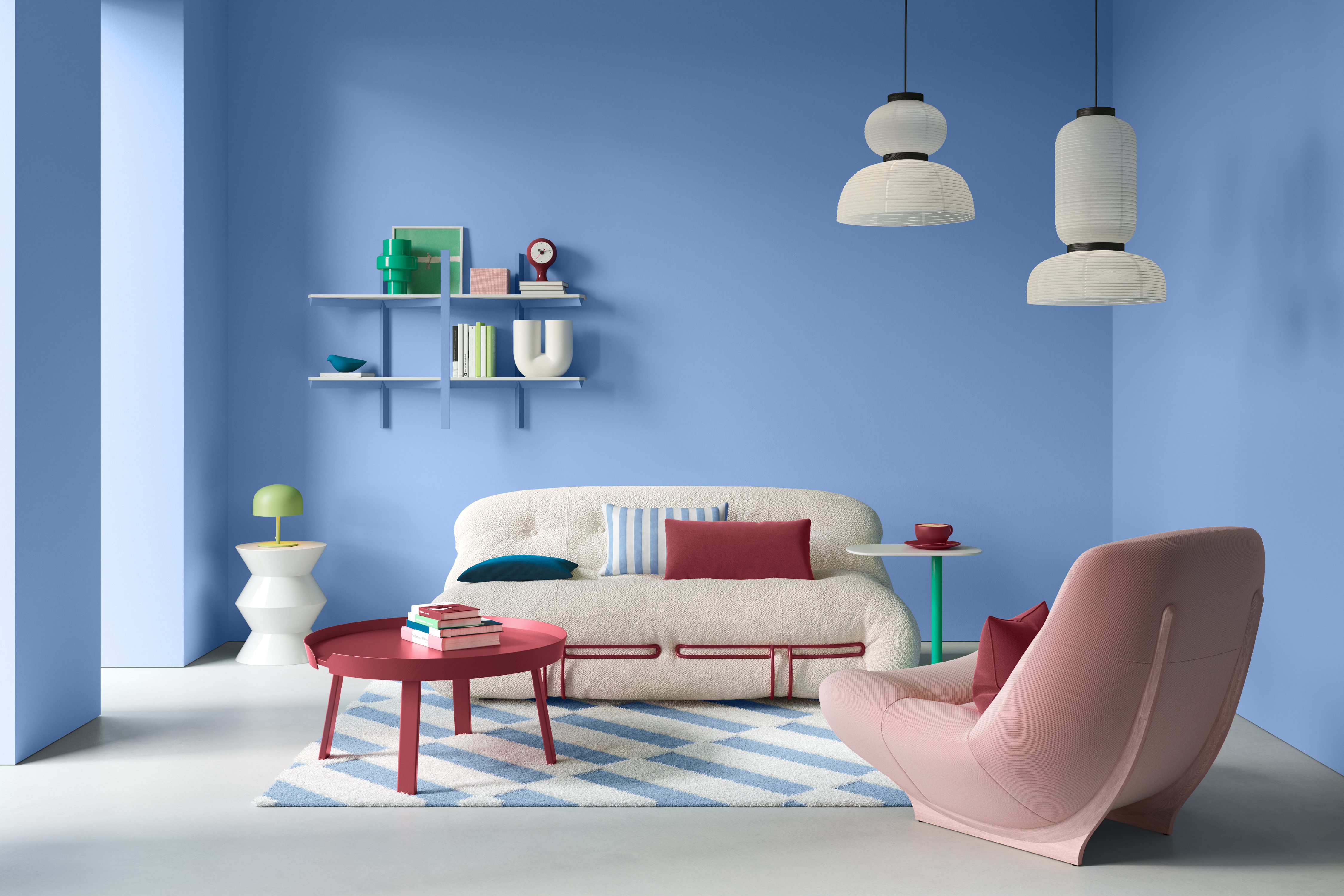 Alpina PANTONE® Placid Blue, 2,5 Liter