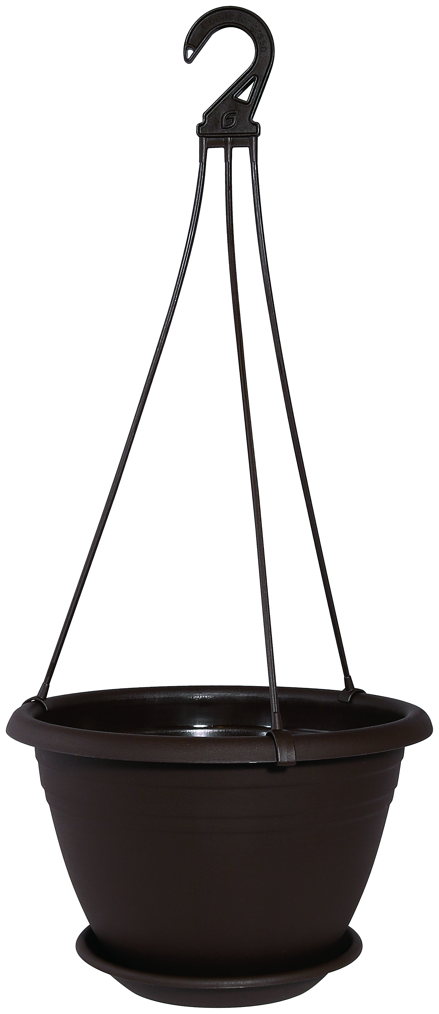 Geli Ampel GALICIA, 30 cm, mit US, braun