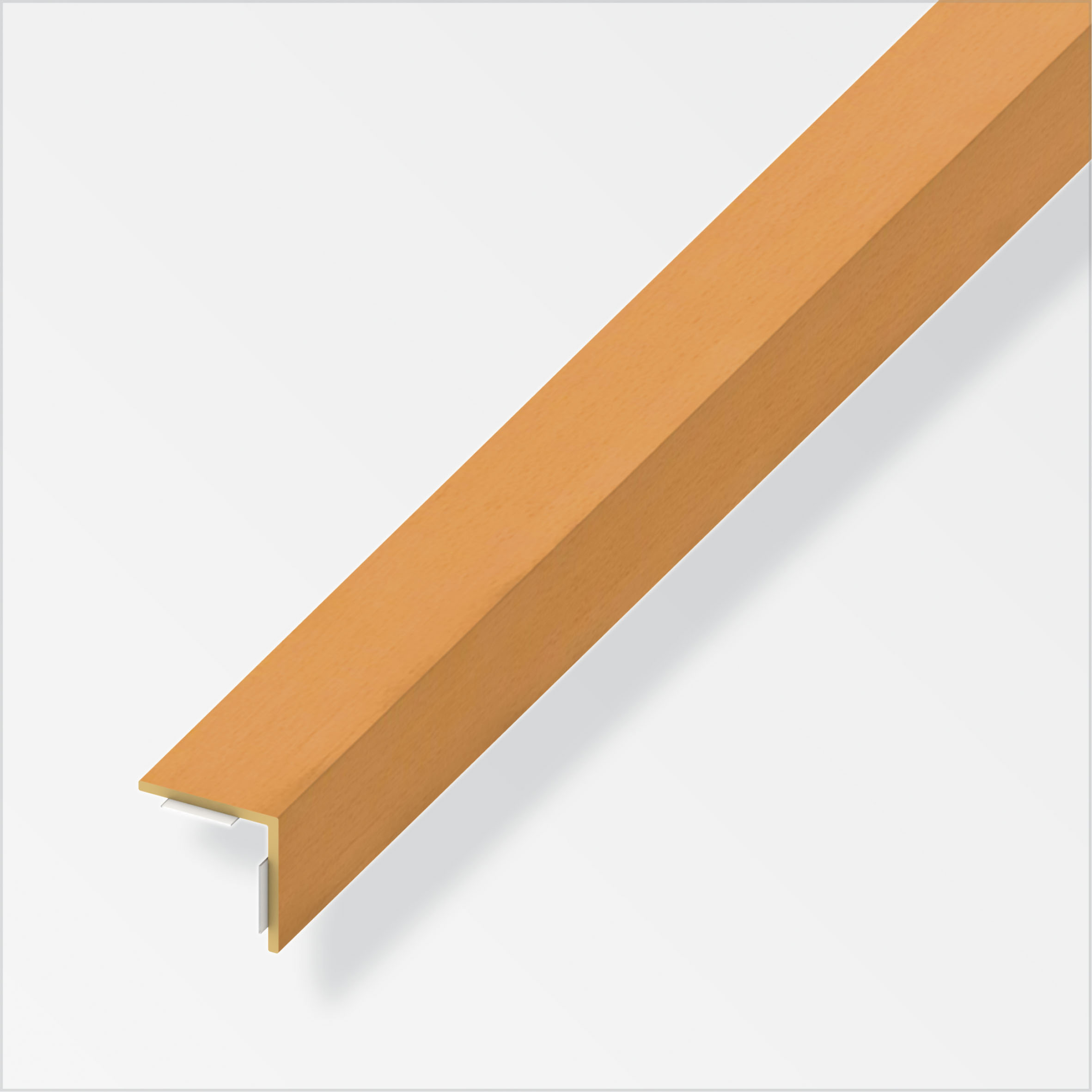 043020_Winkel-gleichschenklig Alfer Winkel 20 x 20 x 1 mm, buche