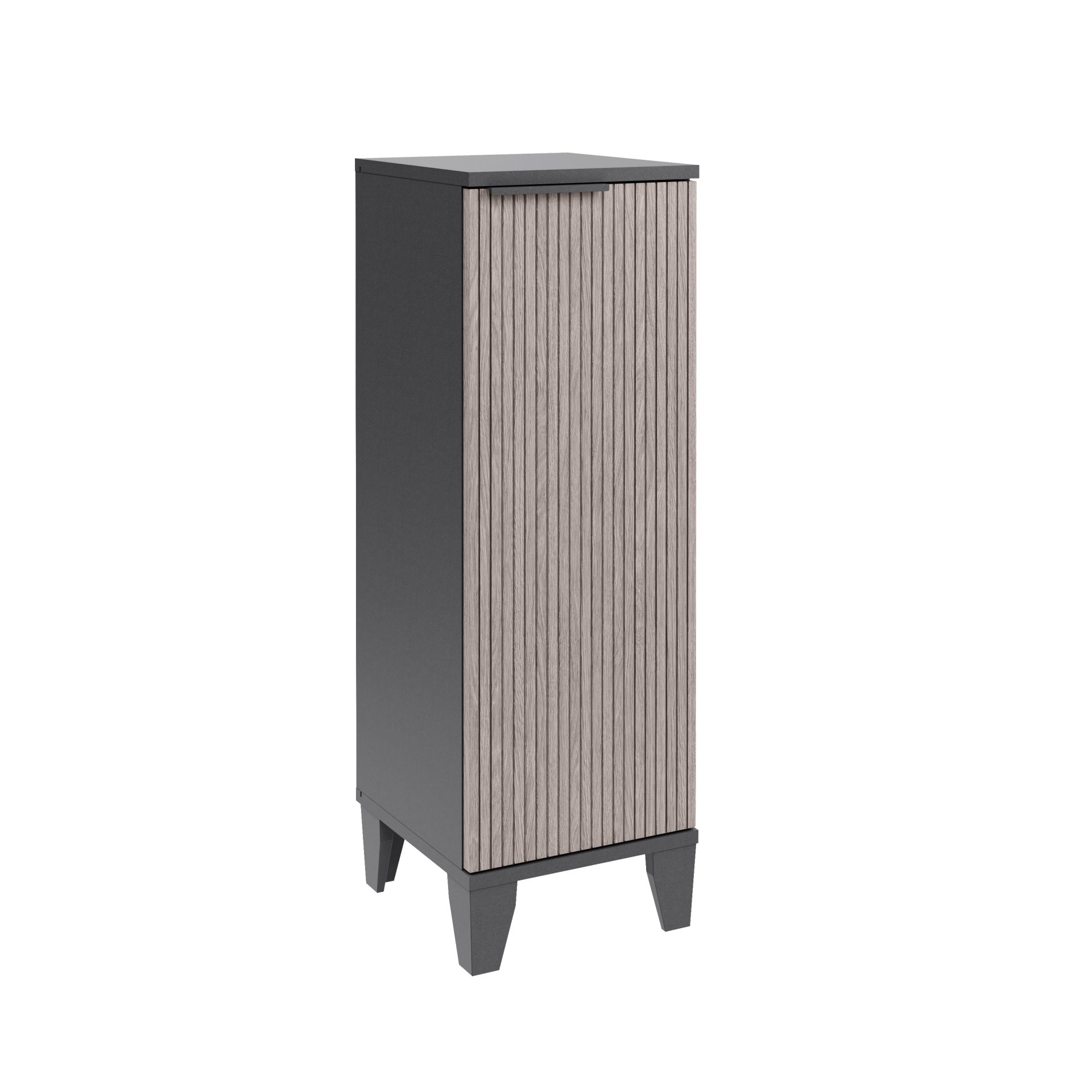 Badmobil LUCCA Unterschrank, 301 x 900 x 320 mm, Anthrazit
