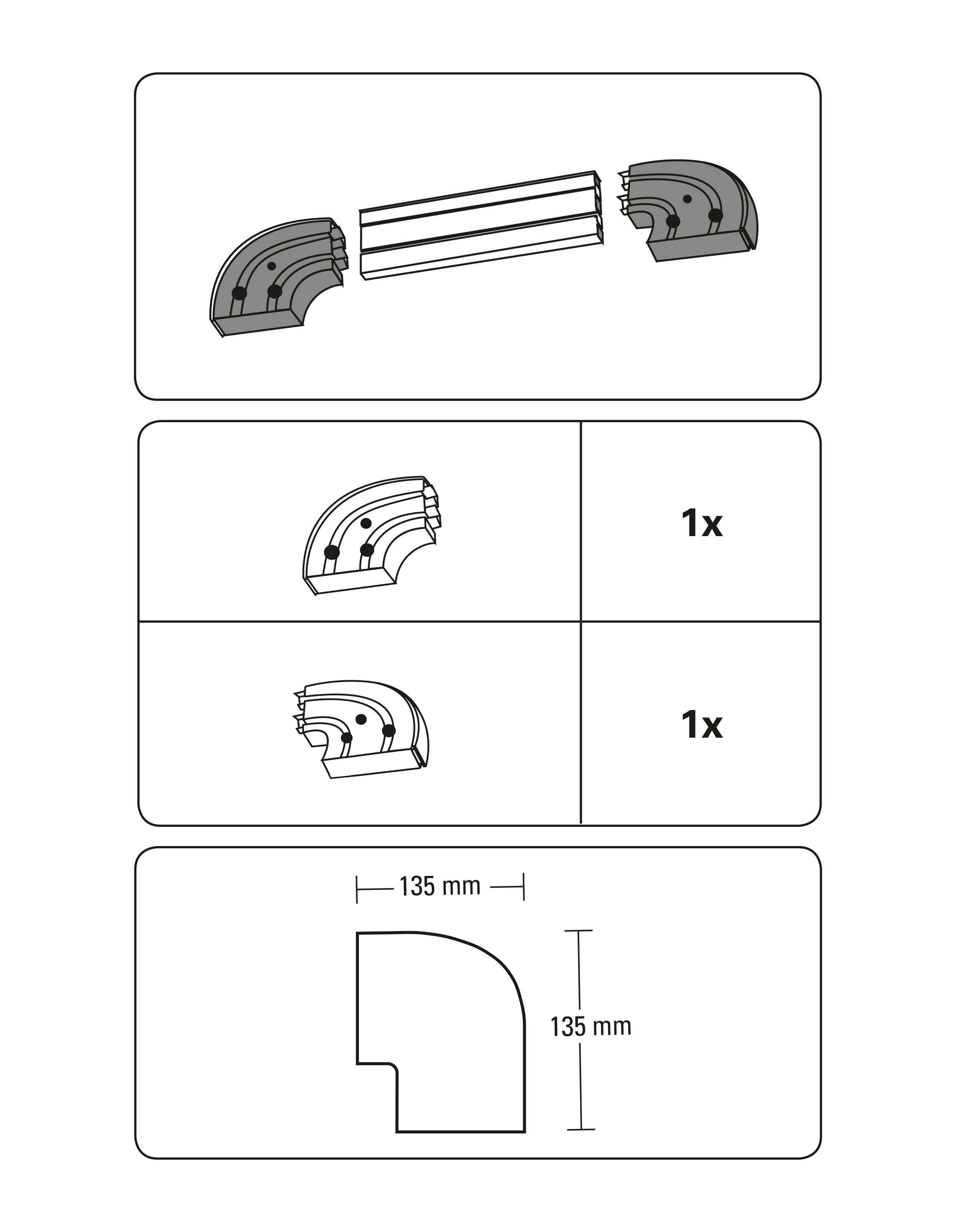 046160_05 GARDINIA RUNDBOGEN GE2 M. ENDST. WEISS