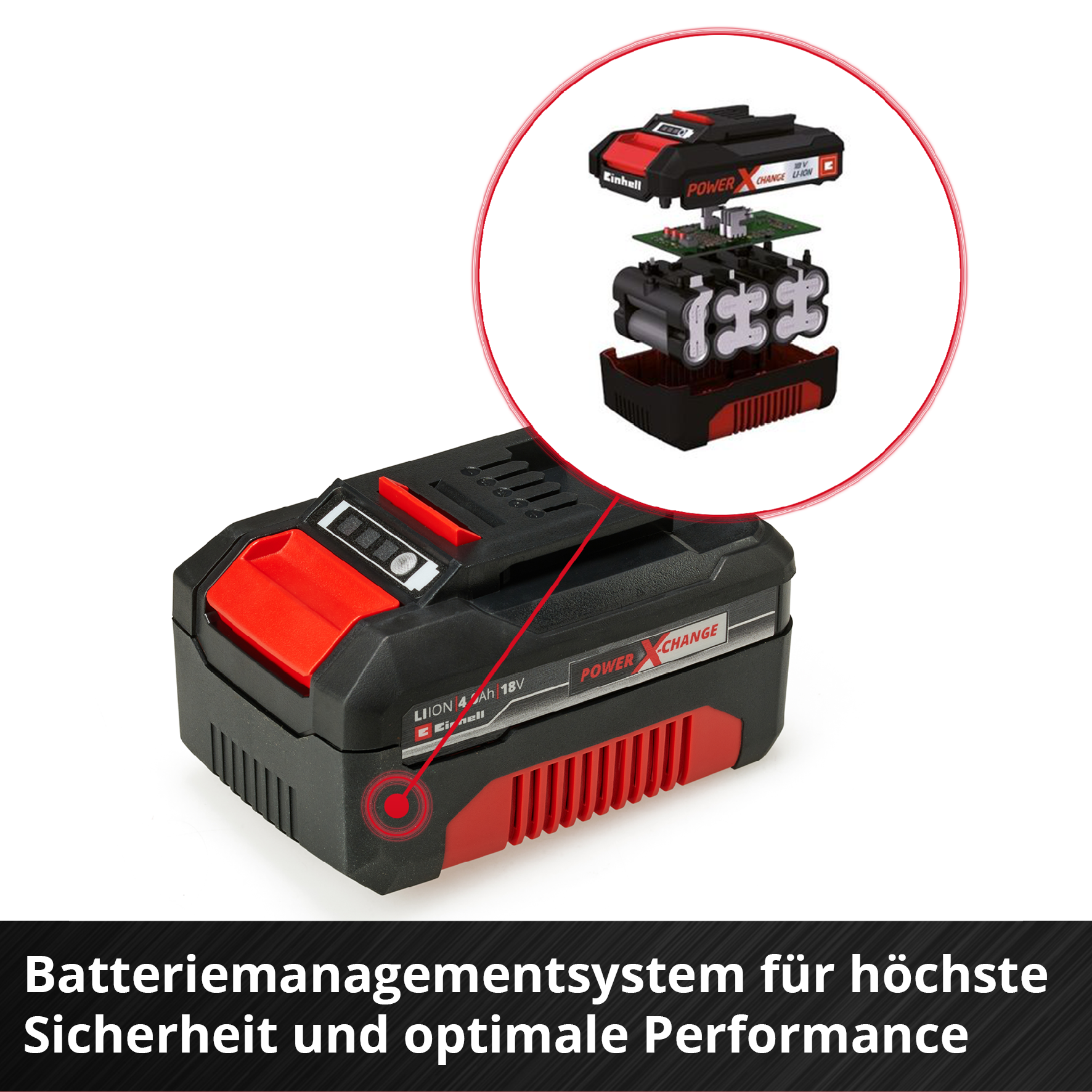 Einhell 2x18V 4,0Ah PXC-Twinpack CB B1