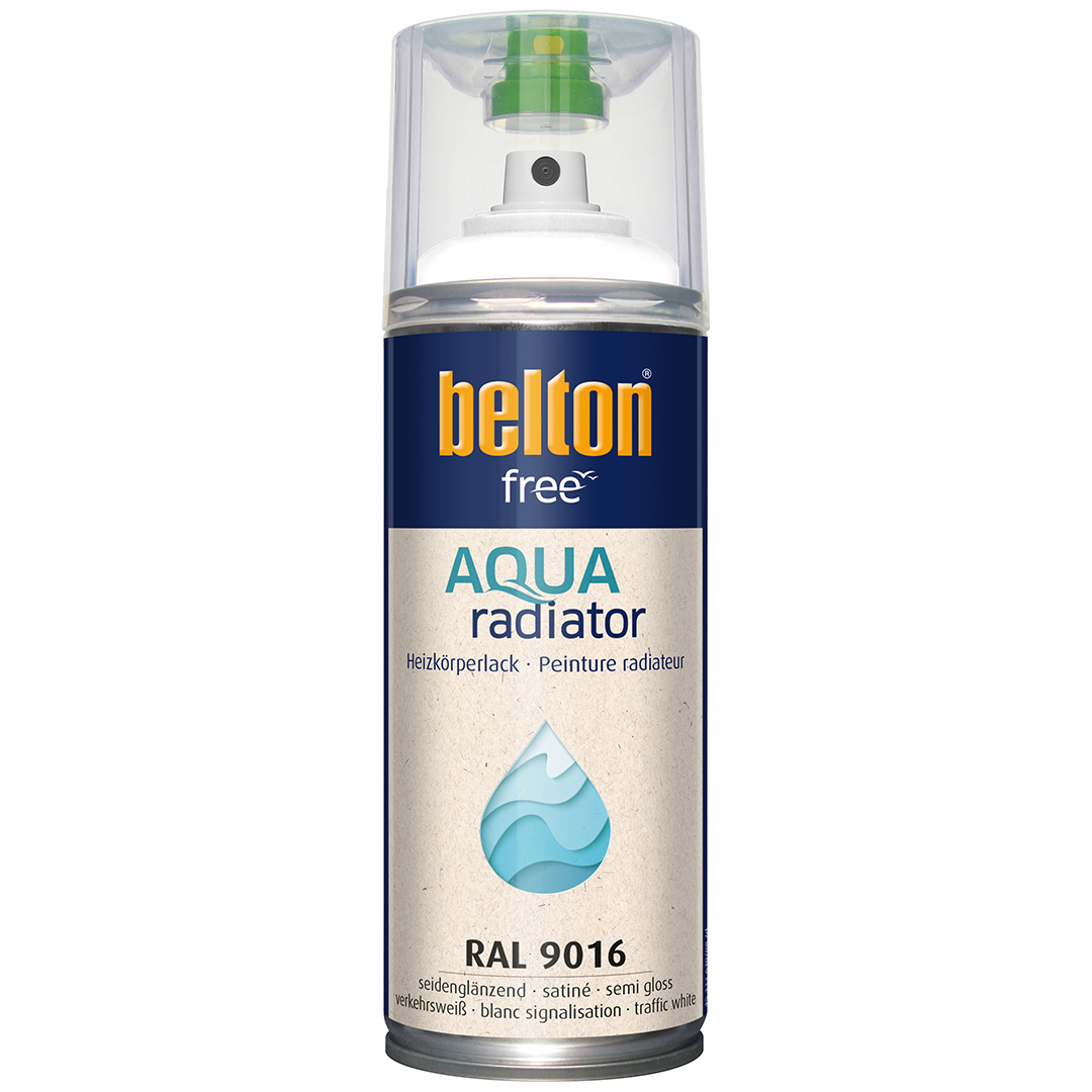 belton free Heizkörperlack seidenglänzend, 400ml