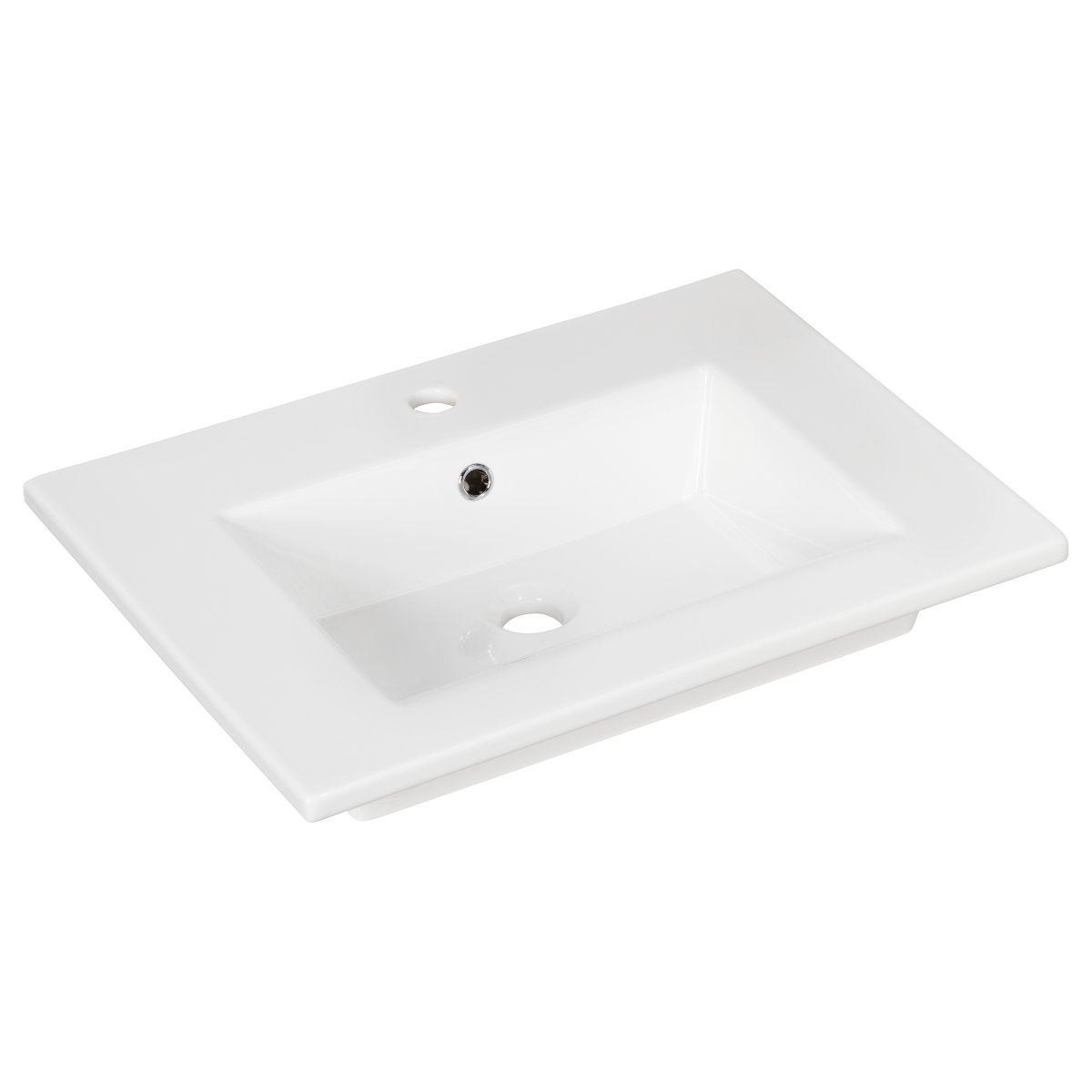 Fackelmann B.perfekt Set Keramikbecken + Waschtischunterschrank, 622 x 505 x 480 mm