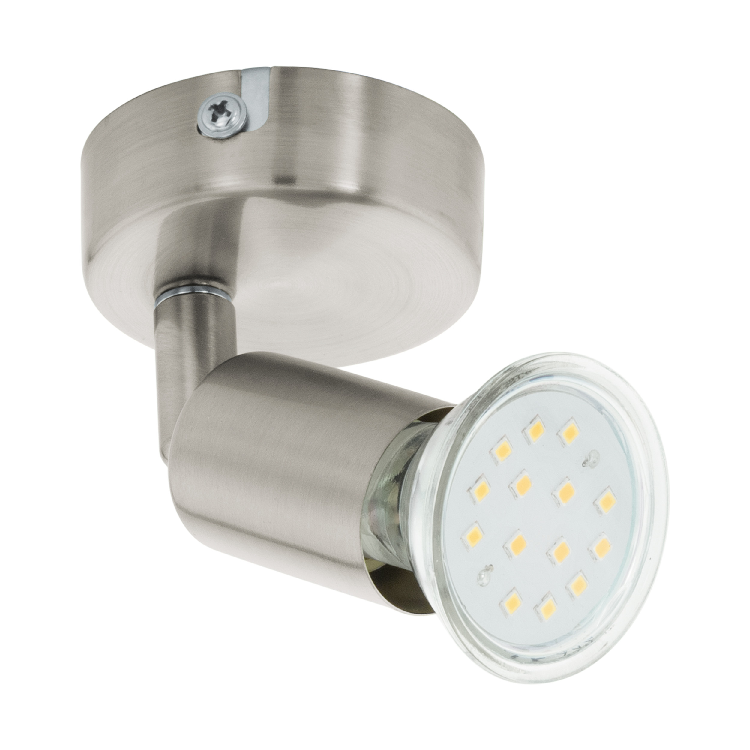 EGLO SPOT 1X3W BUZZ-LED SATINIERT NICKEL-MATT