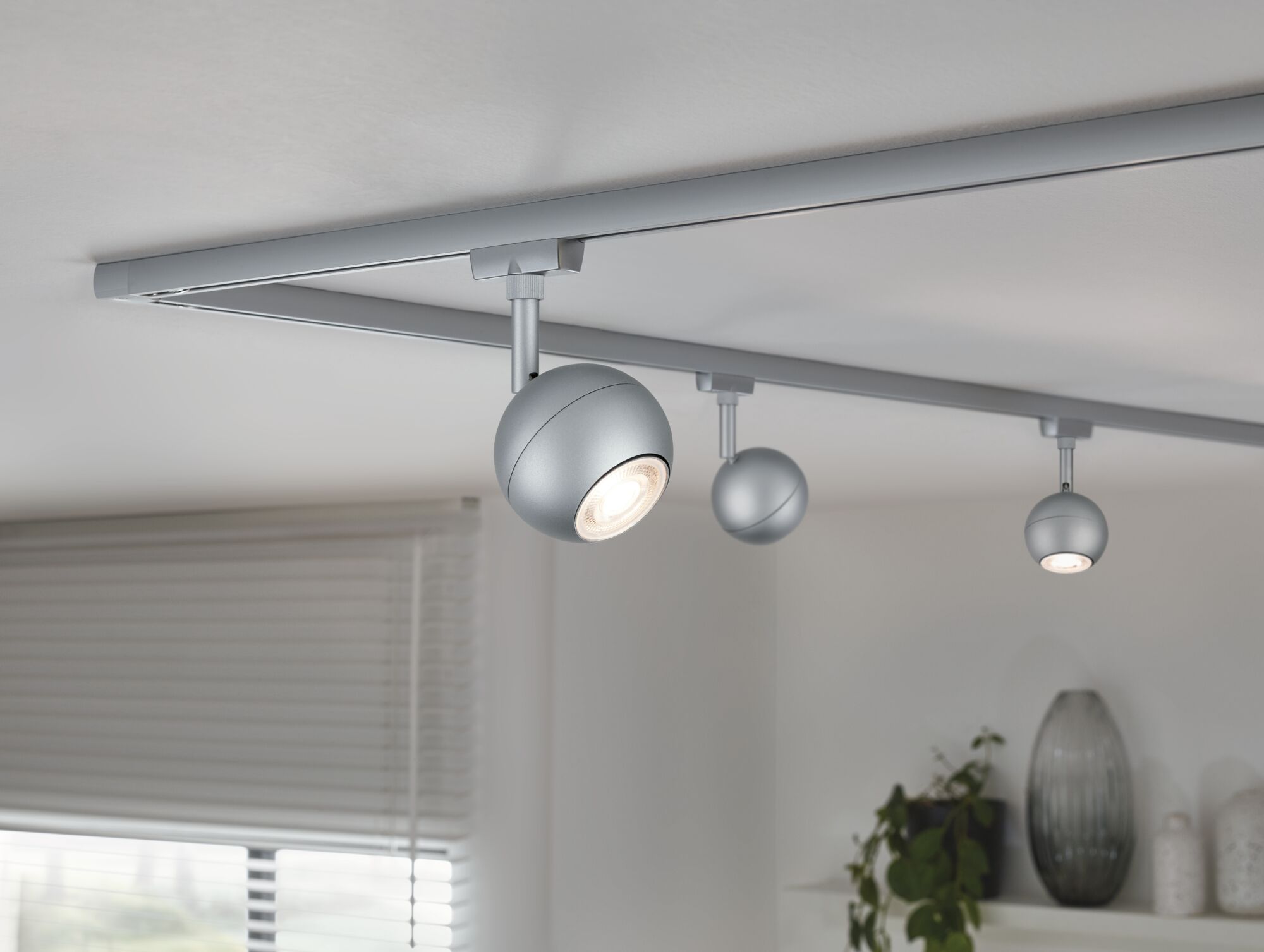 Paulmann URail Spot Tup max. 1x10W, GU10, Chr matt, 230V