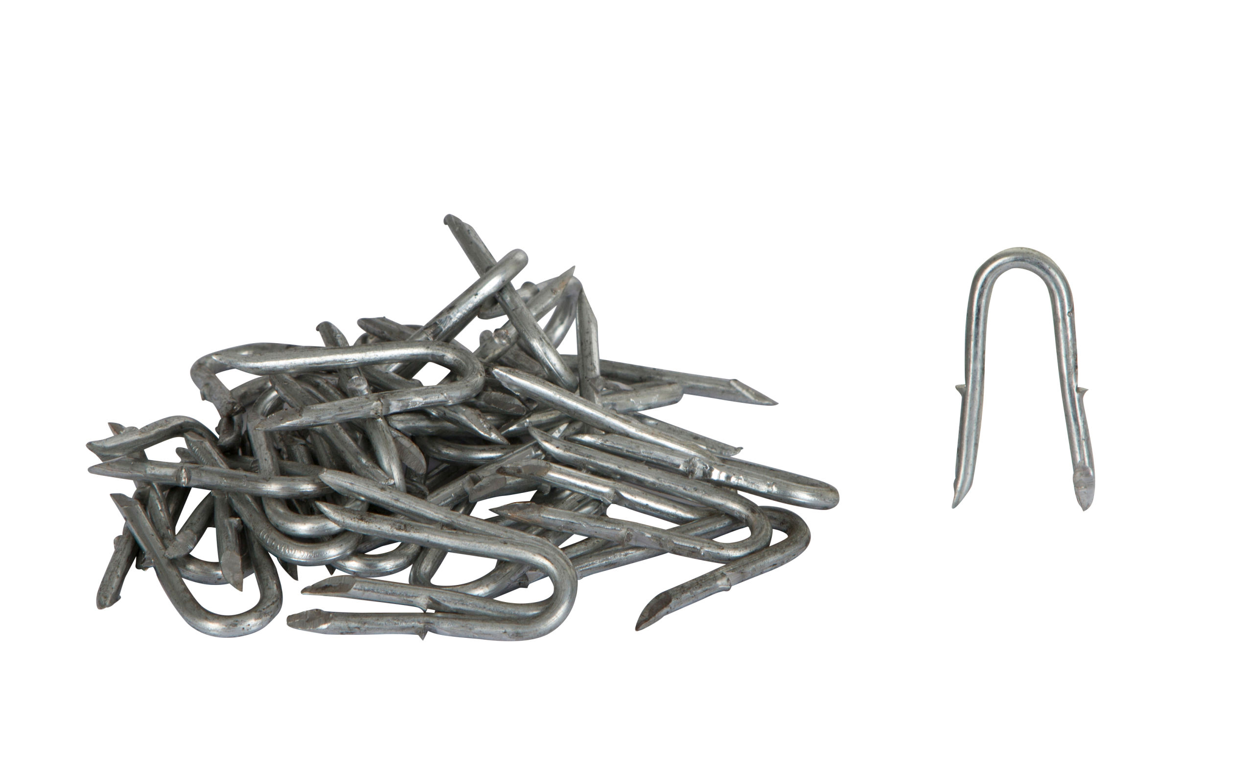 Kerbl Krampennagel, 50 St., 3,8 x 47 mm, verzinkt