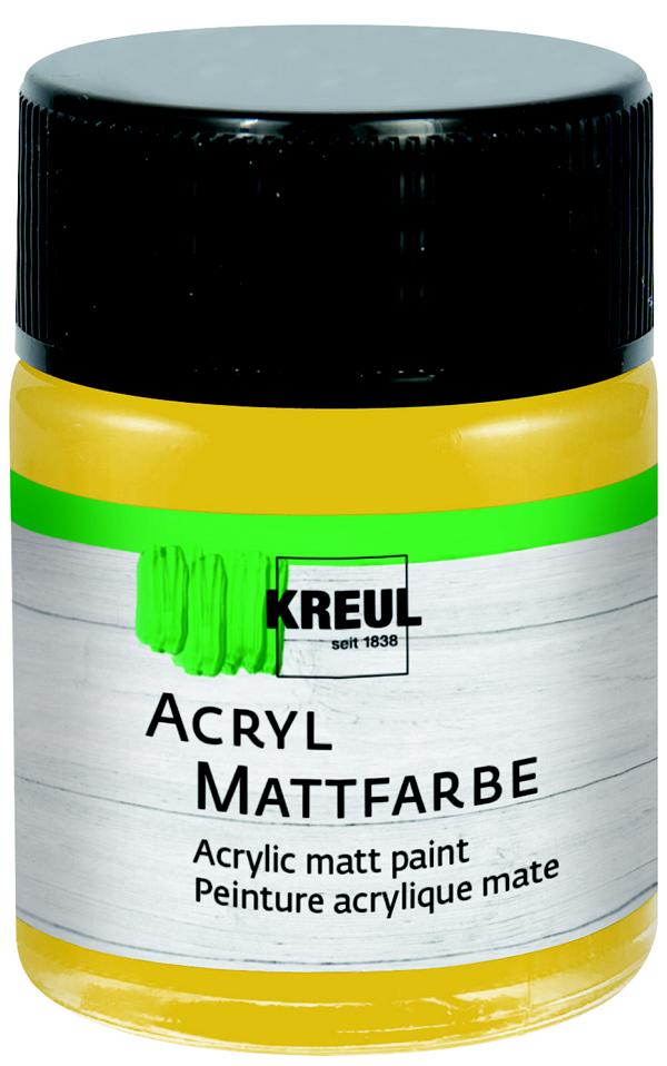 4000798755300 ACRYL MATTFARBE 50ML GOLD KREUL