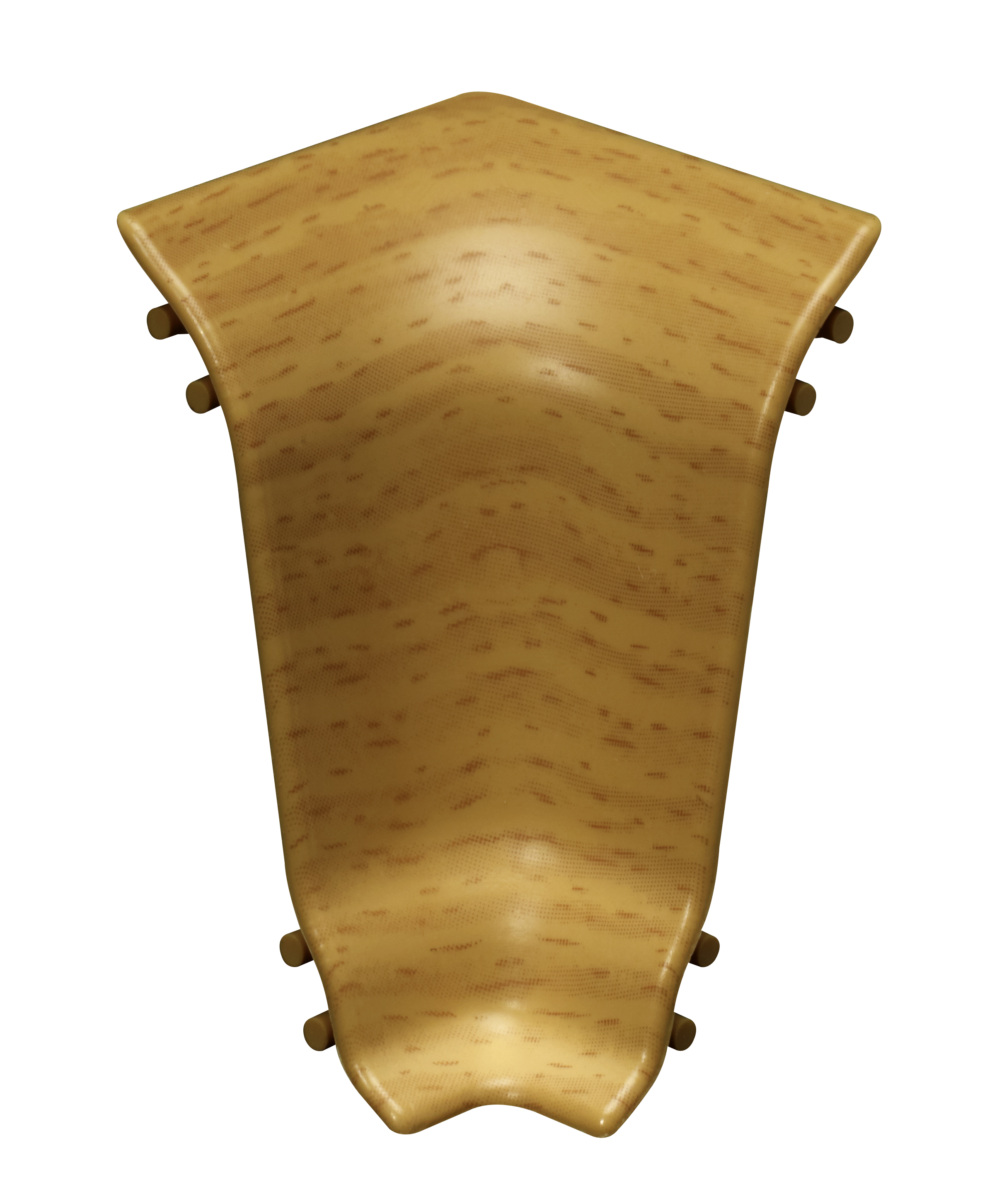 Döllken Innenecke Kunststoffleiste Classic 50, buche gelb