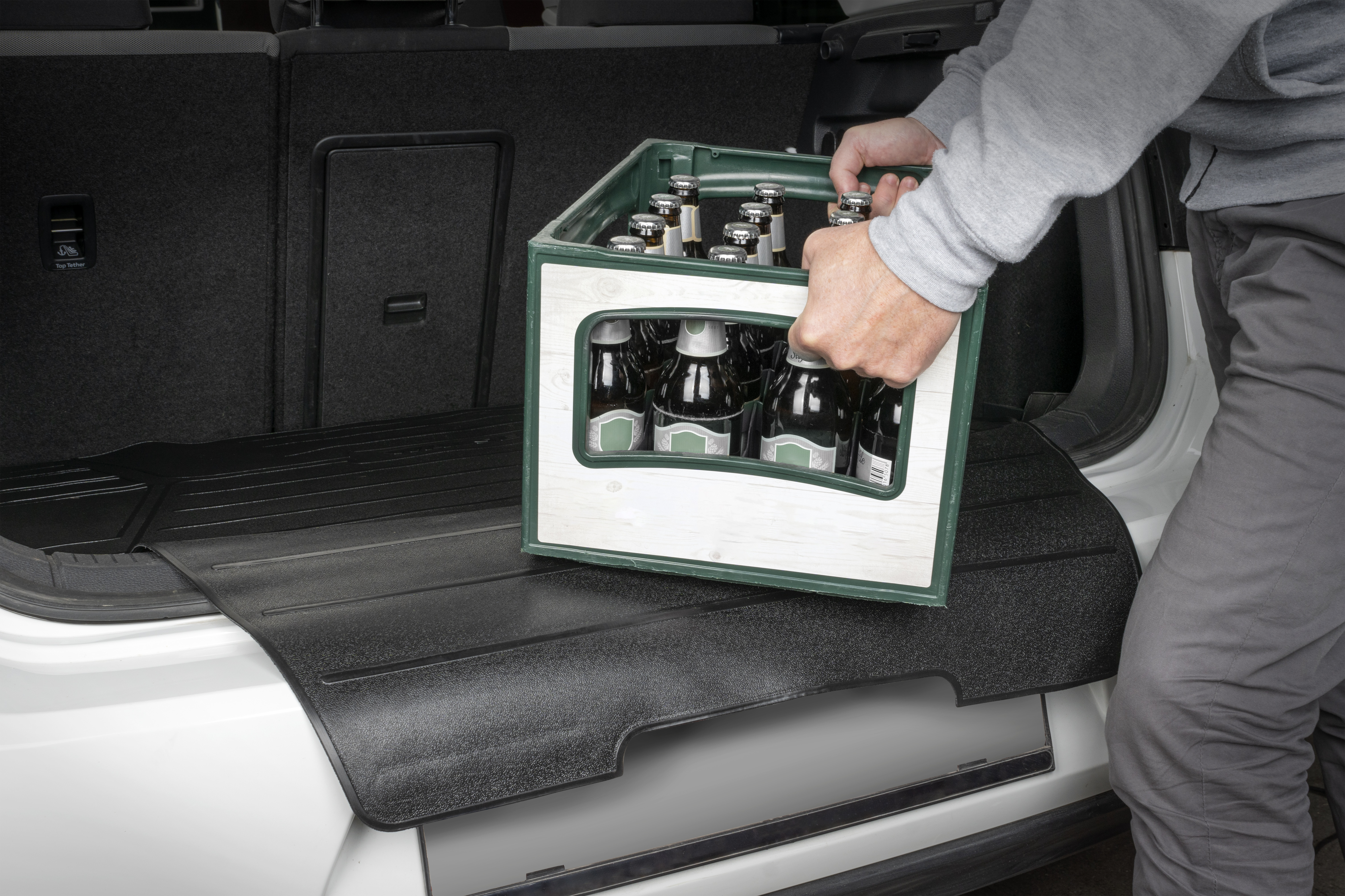 CarComfort Kofferrraummatte Bootguard mit Ladekantenschutz