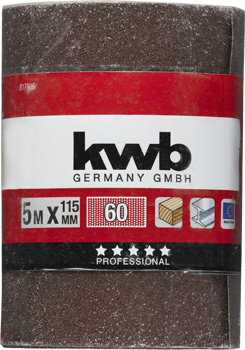 817806-300 Kwb Schleifmittelrolle, 5 m