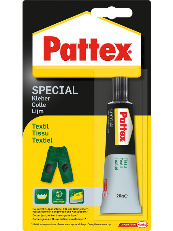 Pattex Spezialkleber Textil, 20 g