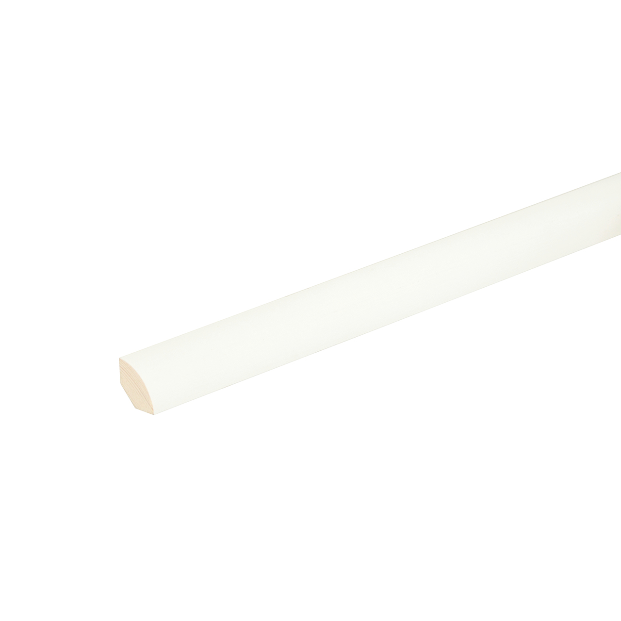 544323 Neuhofer Sockelleiste, Fichte/Kiefer weiß lackiert