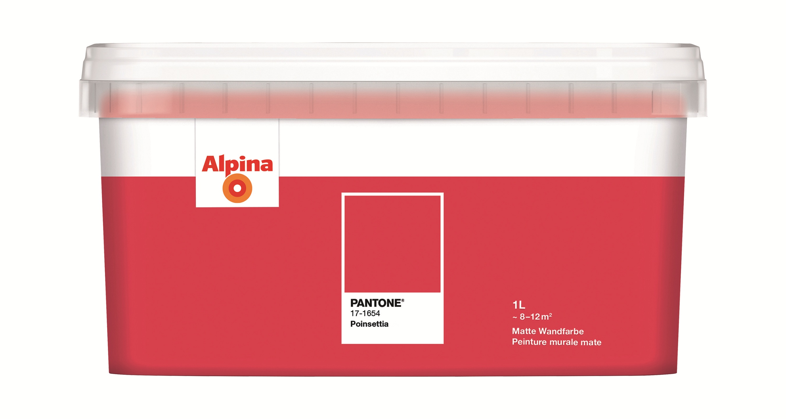 Alpina PANTONE® Poinsettia, 1 Liter