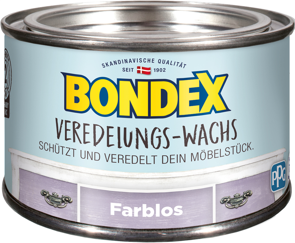 87162428907996Tg5kDNcpjl9G Bondex Veredelungswachs Transparent, 250ml