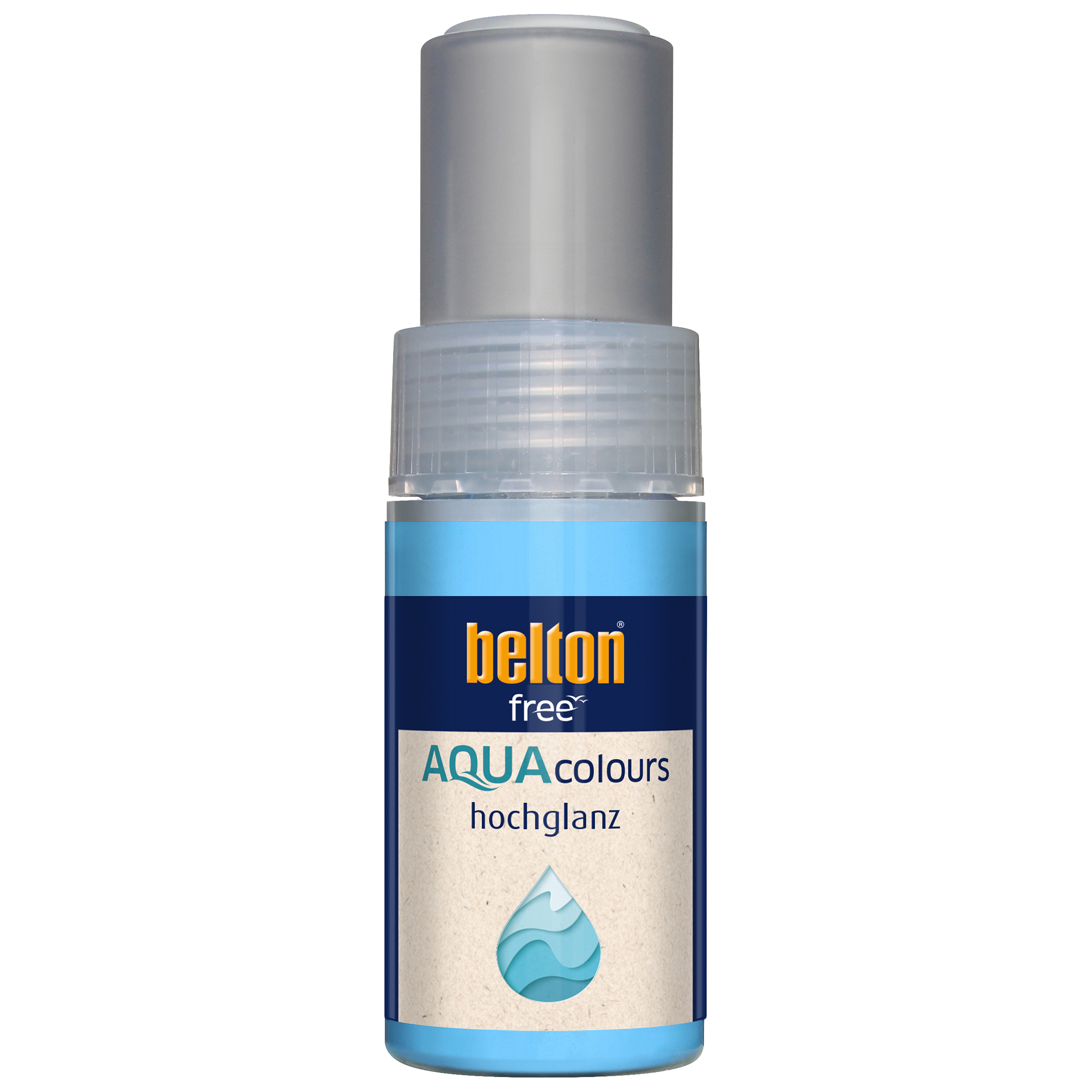 belton Acryl-Wasserlack lichtgrau hochglanz, 9ml