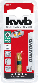 126230-300 Kwb Diamant Schraubendreherbit 25 mm