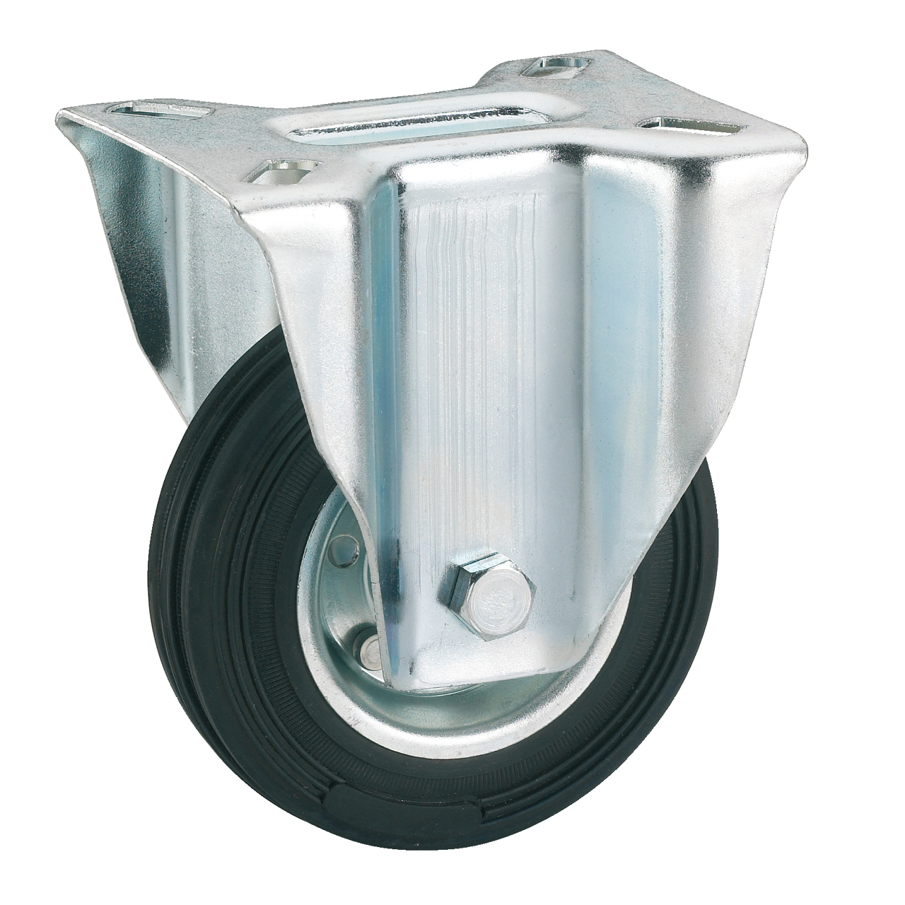 Dörner + Helmer Bockrolle 200x50 mm, Platte 140x110 mm