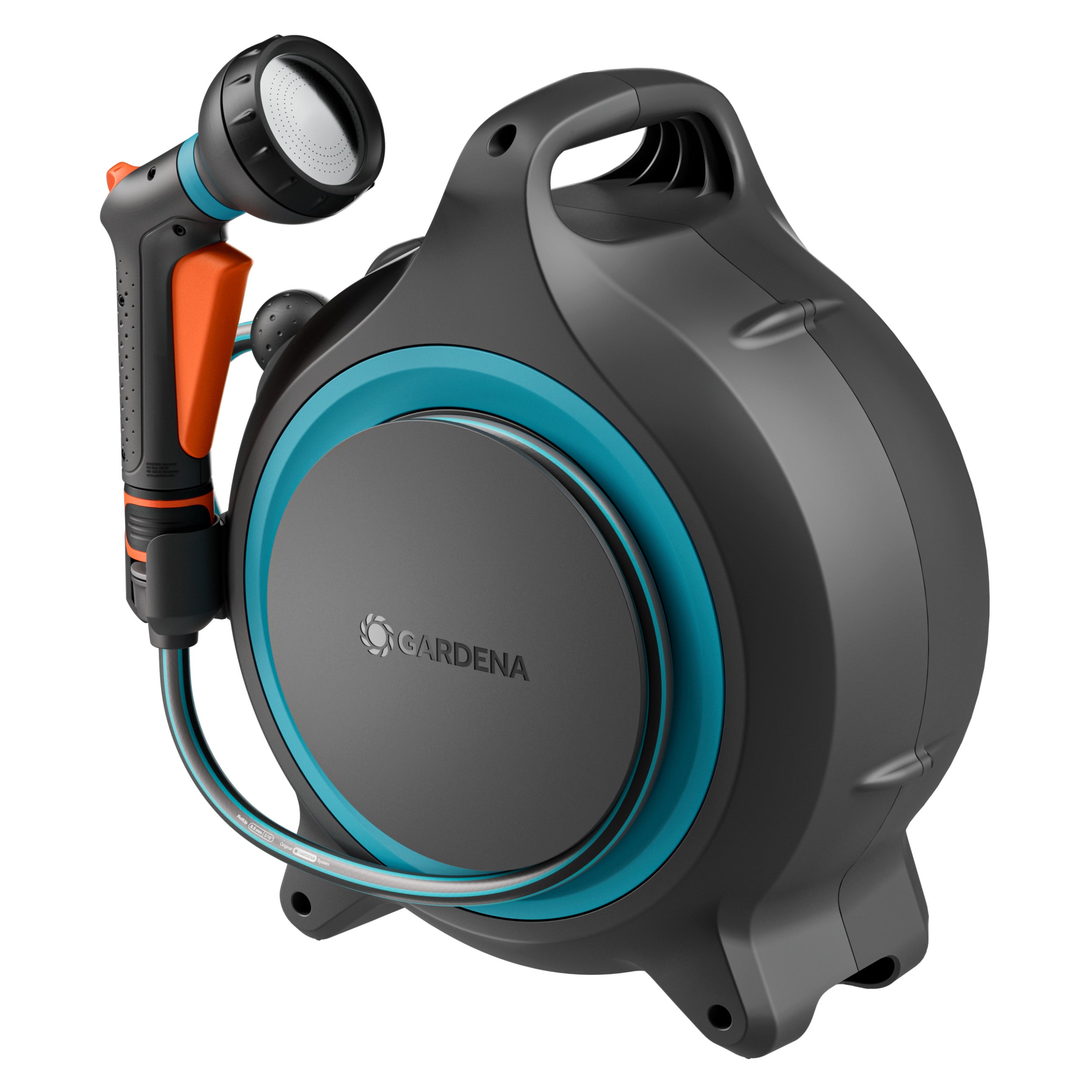 Gardena Mobile Schlauchbox MoveMatic, 12 m + 1,5 m