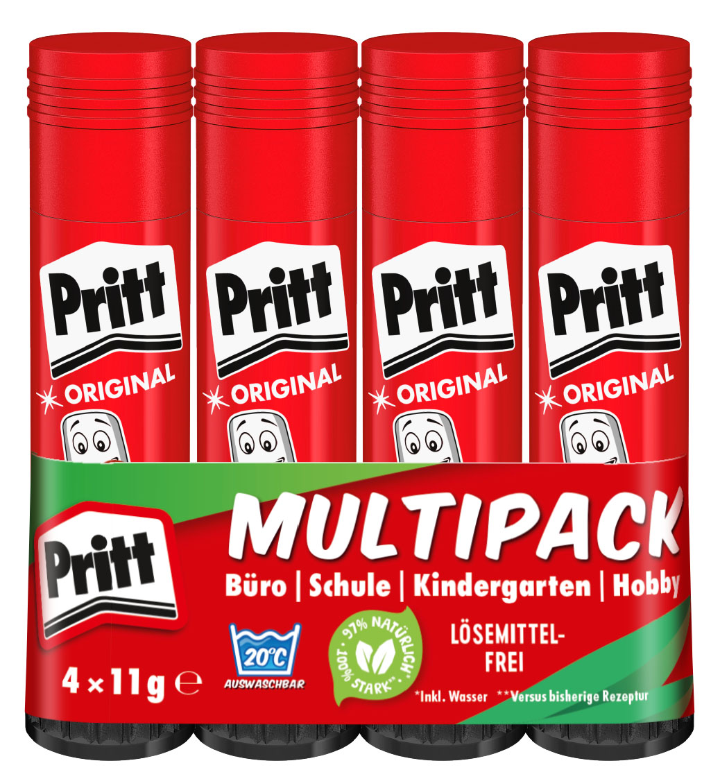 4015000465649_PK4MP Pritt Klebestifte Multipack, 4 x 11 g