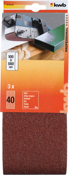 914404-300 Kwb Schleifband 100 x 560 mm Korn 40