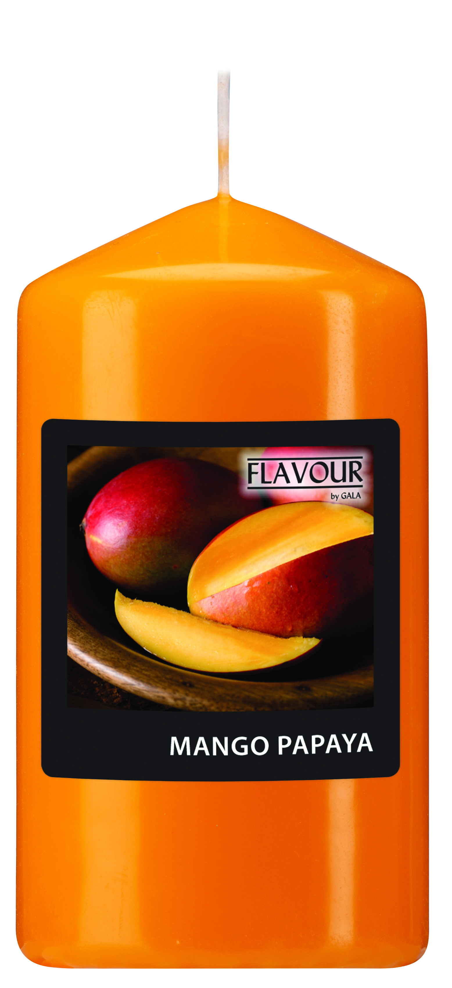 GALA STUMPENKERZE 65/110 DUFT MANGO PAPAYA