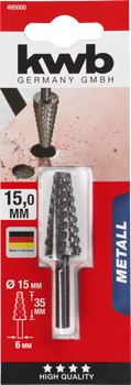 495000-300 Kwb Profilraspel 15 x 35 mm