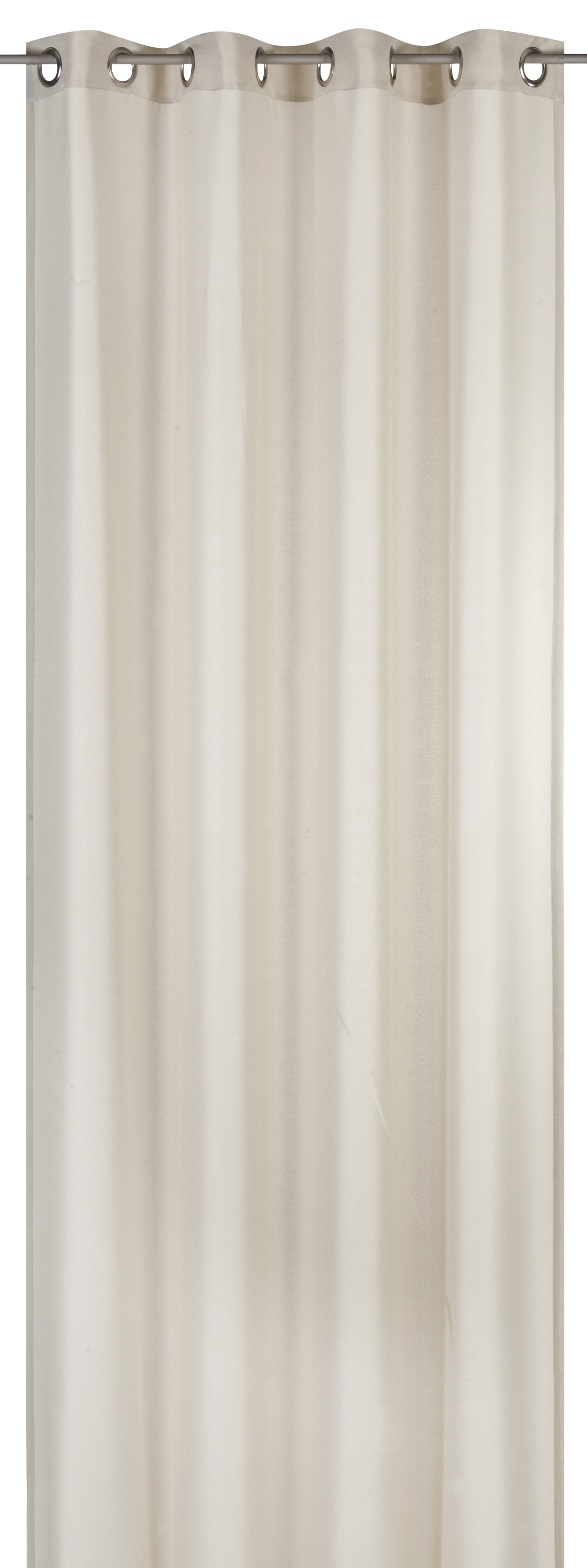 Elbersdrucke Lino 09 Fertigvorhang beige, 140 x 255 cm