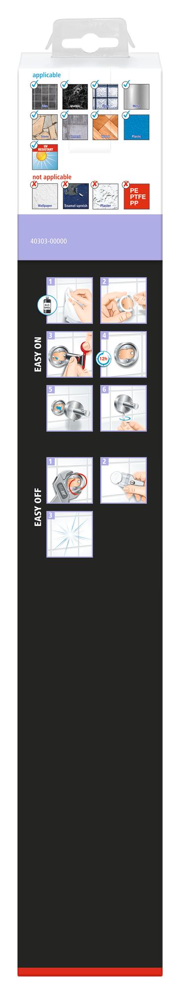 tesa_MOON_403030000000_LI490_back_pa tesa Moon Handtuchhalter, zweiarmig
