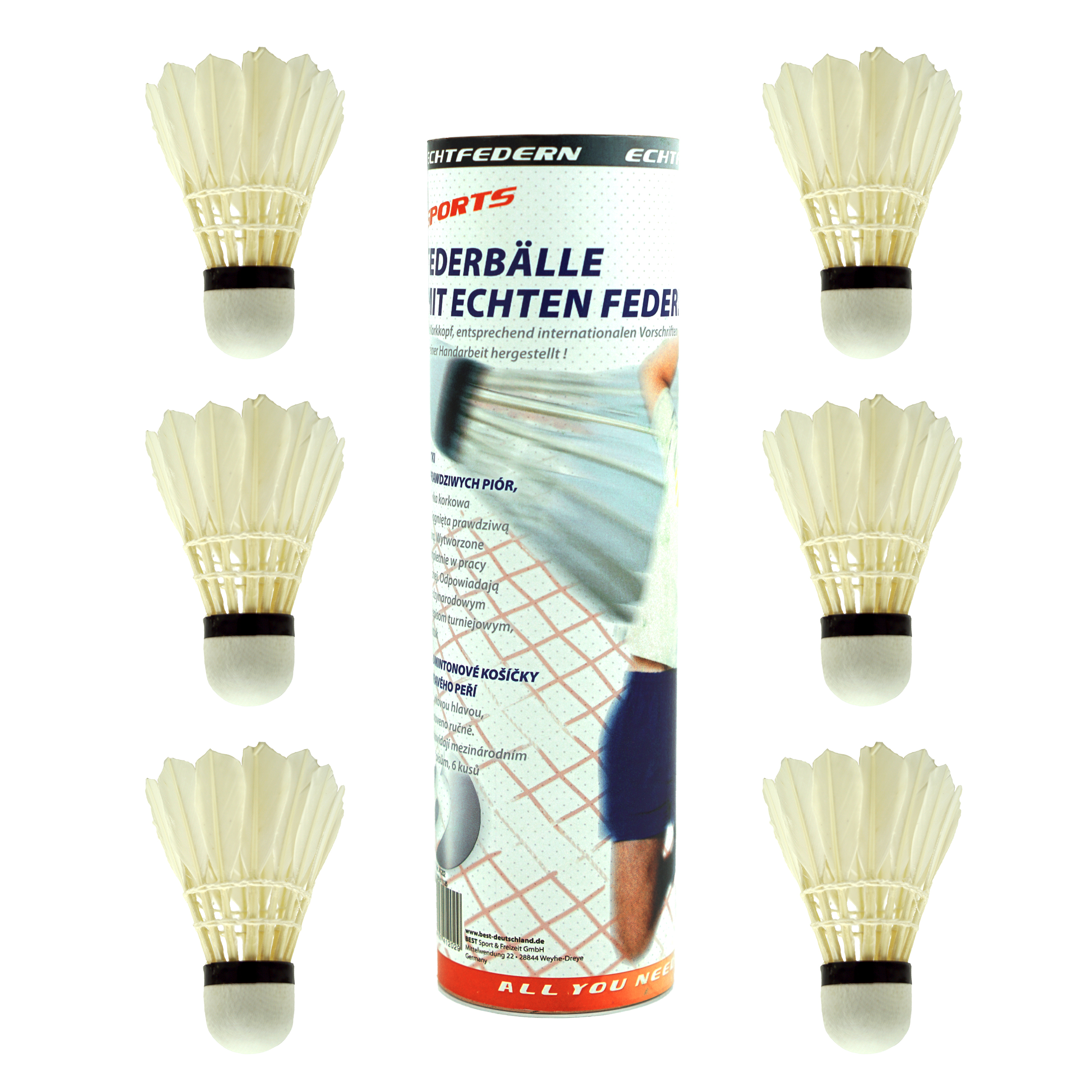 539696 Best Turnierfederbälle