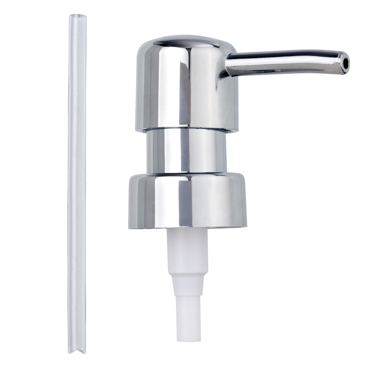 667448-Ersatzpumpkopf-chrom-rund_FS_01 WENKO ERSATZPUMPKNOPF RUND CHROM