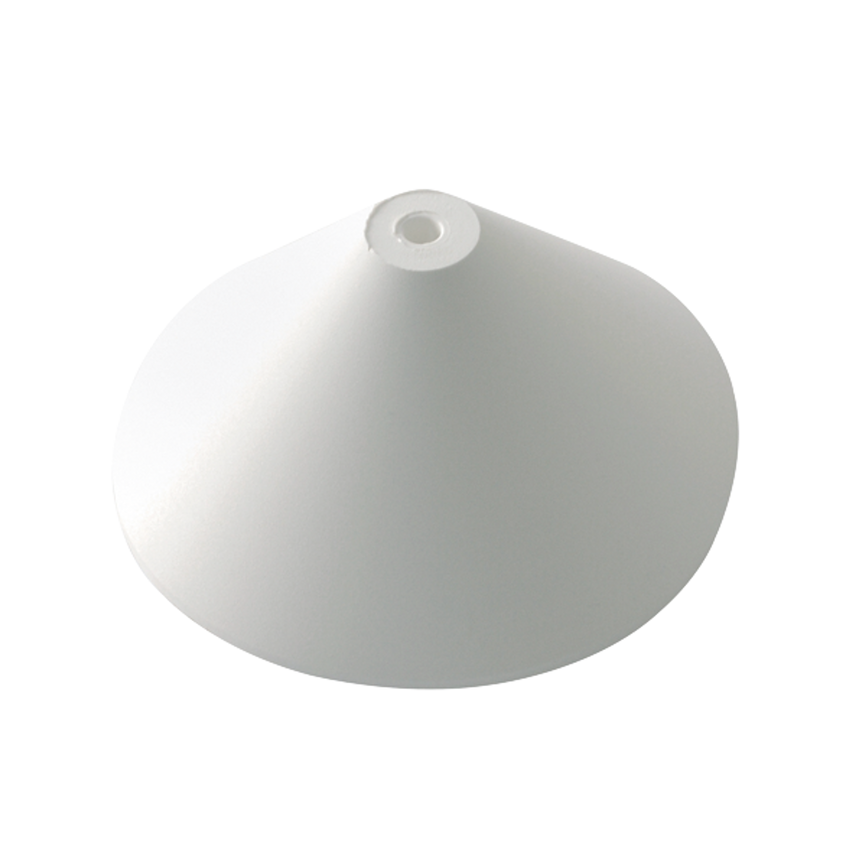 REV Leuchtenbaldachin konisch 120 x 58 mm (Ø x H), weiß