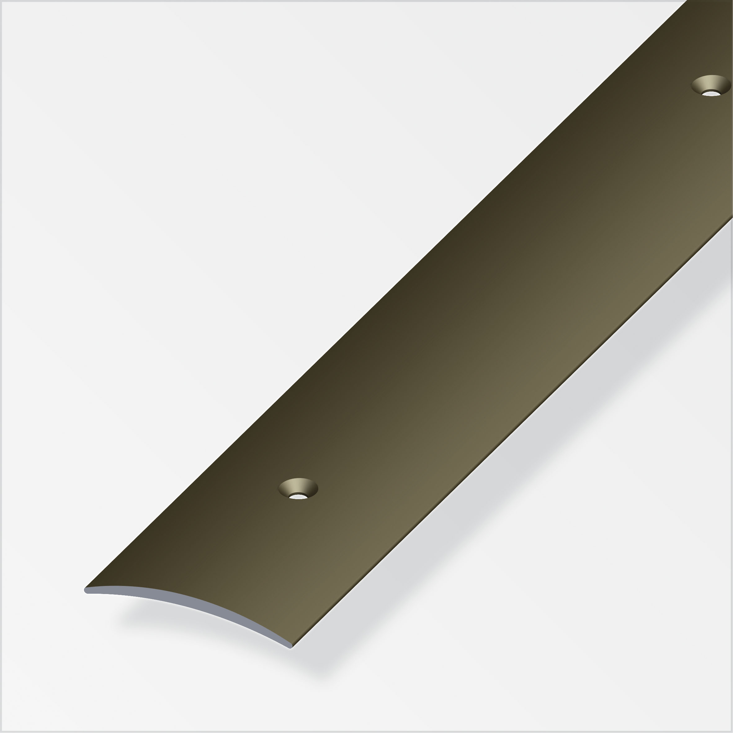 109865_U-bergangs-Profil Alfer Übergangs-Profil, 30 x 5 mm, Alu bronze