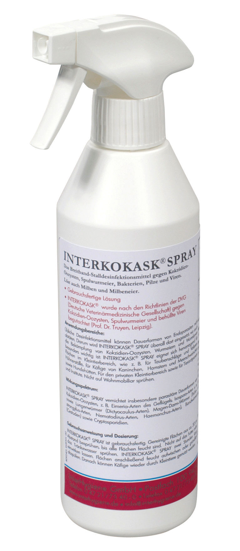 Kerbl Desinfektionsmittel INTERKOKASK® Spray, 500 ml