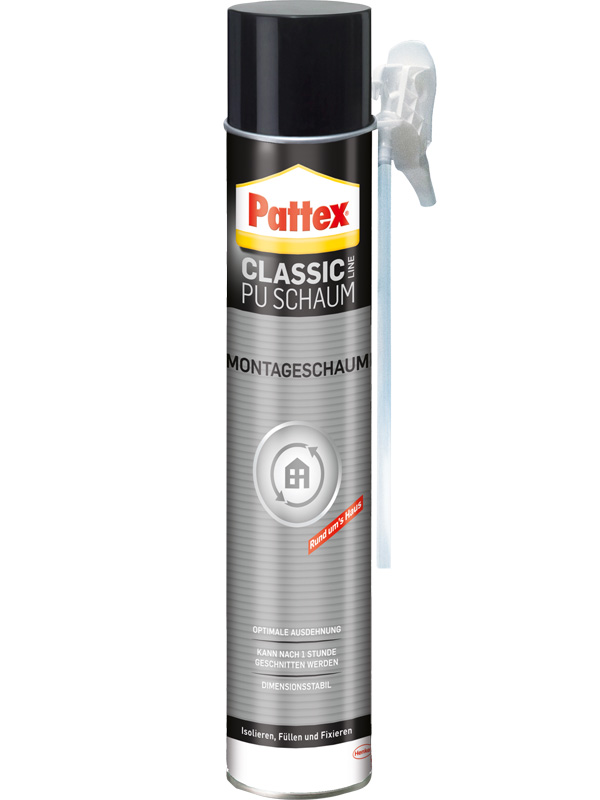 4015000433884 Pattex Classic Montageschaum, 500 ml