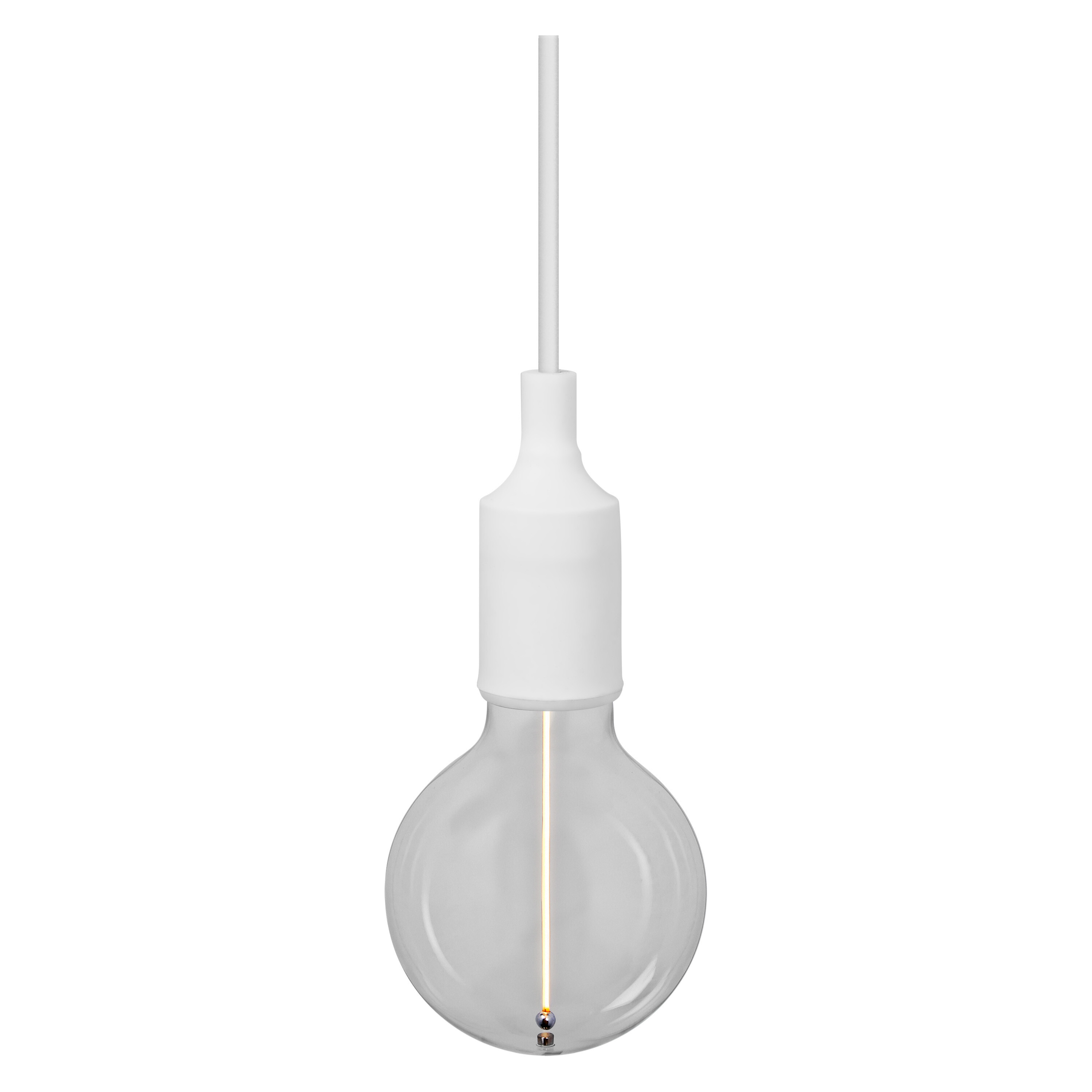 Osram Vintage 1906 Pendelleuchte Bell E27, weiß