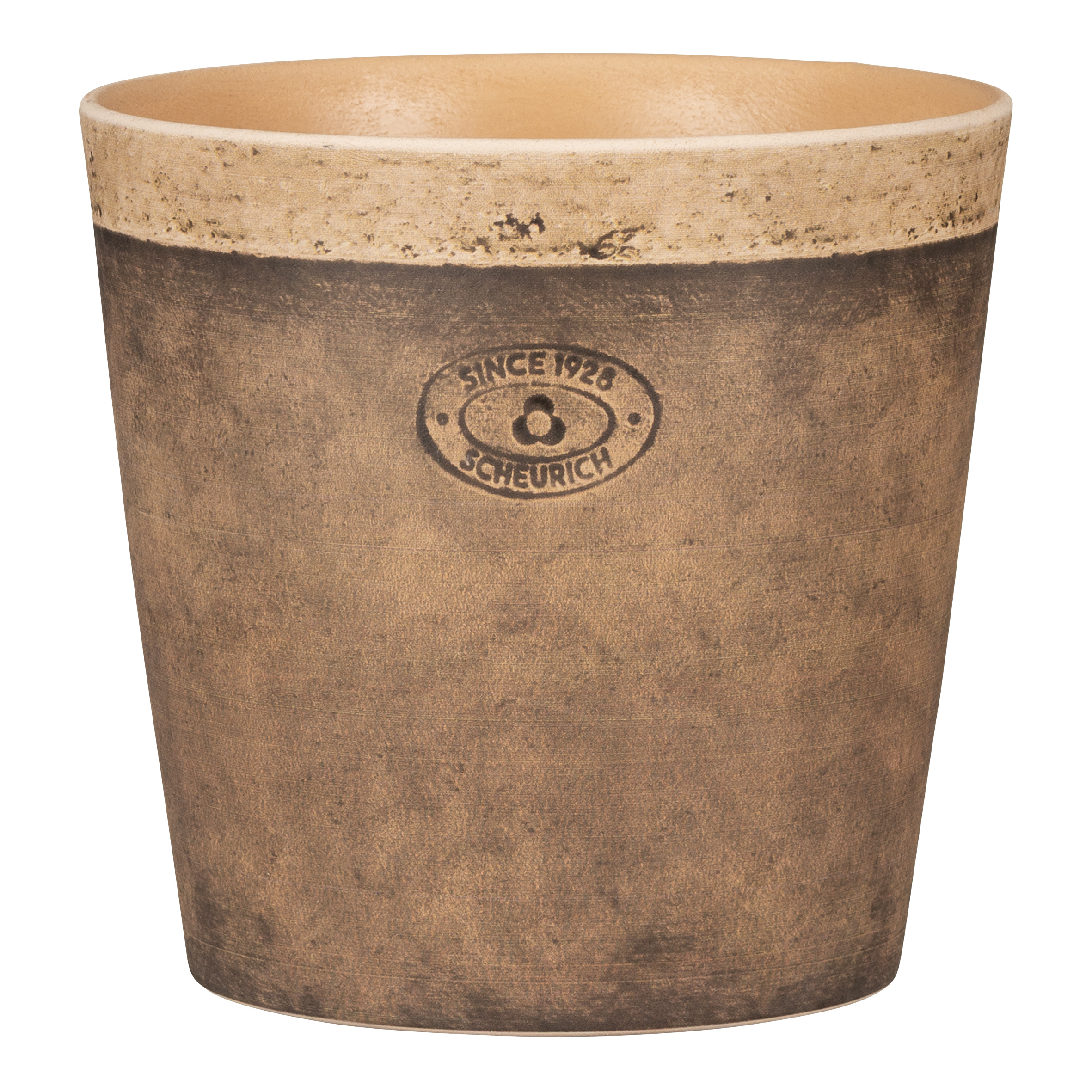 Scheurich Übertopf 778/14 Toscana Nero, Ø 14 cm