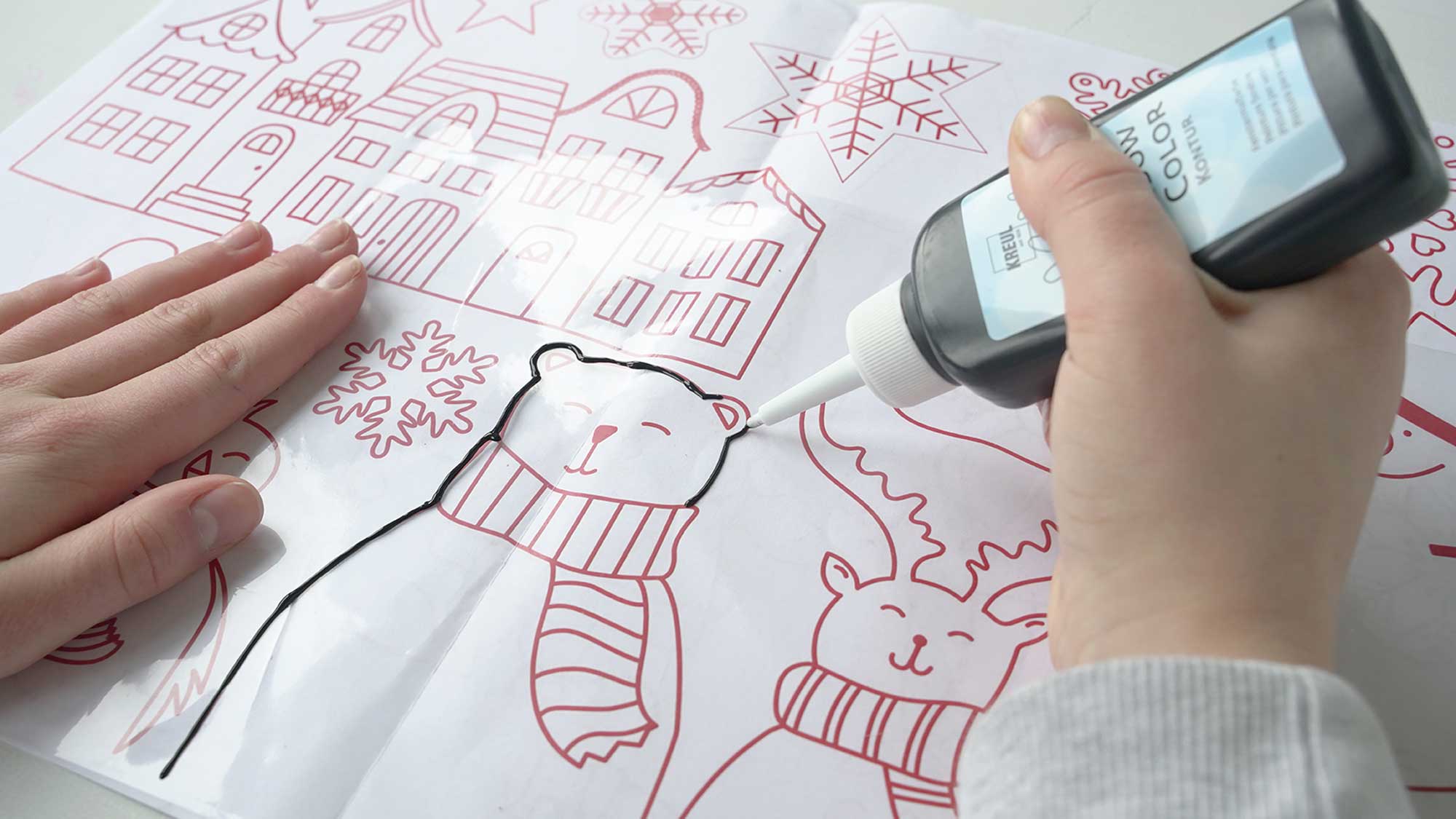 Kreul Window Color Set Hello Winter Kreul Window Color Set Hello Winter