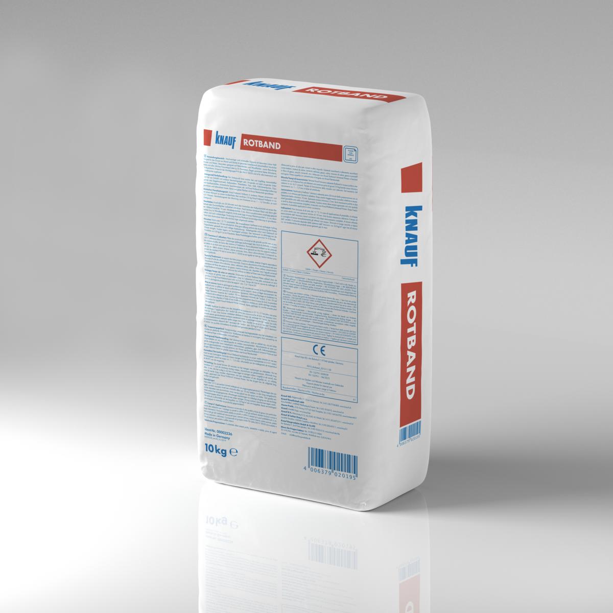 4006379020195_Rotband-10kg_Produkt_2 Knauf Rotband-Haftputzgips, 10 kg